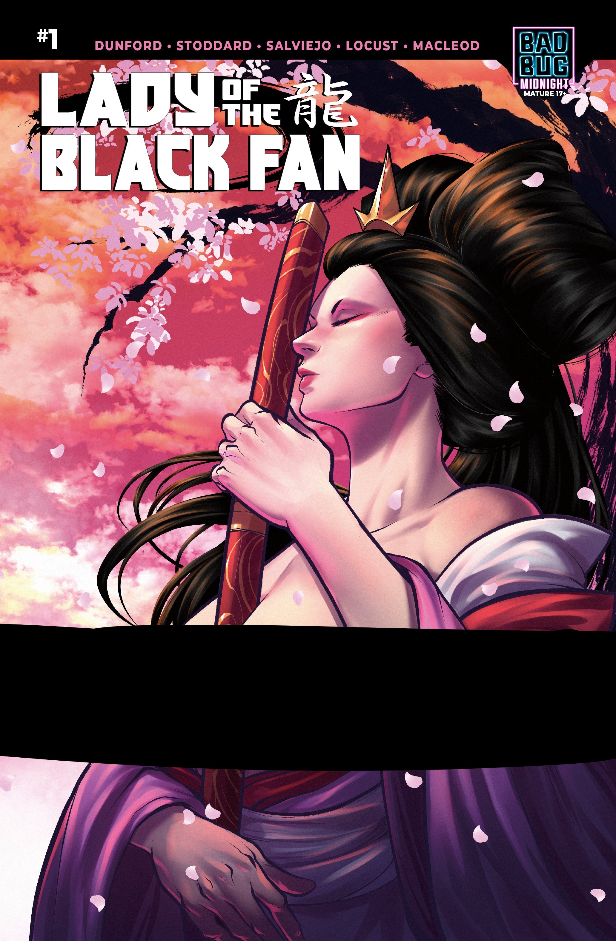 Lady of the Black Fan #1 (Cover A Hot - Cari Salviejo)