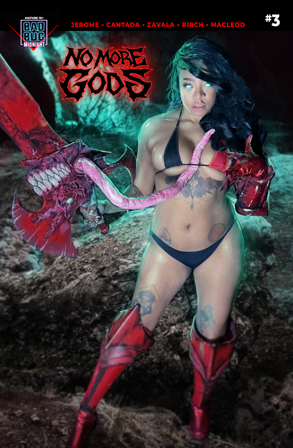 No More Gods #3 (Cosplay Covers - Leairis)