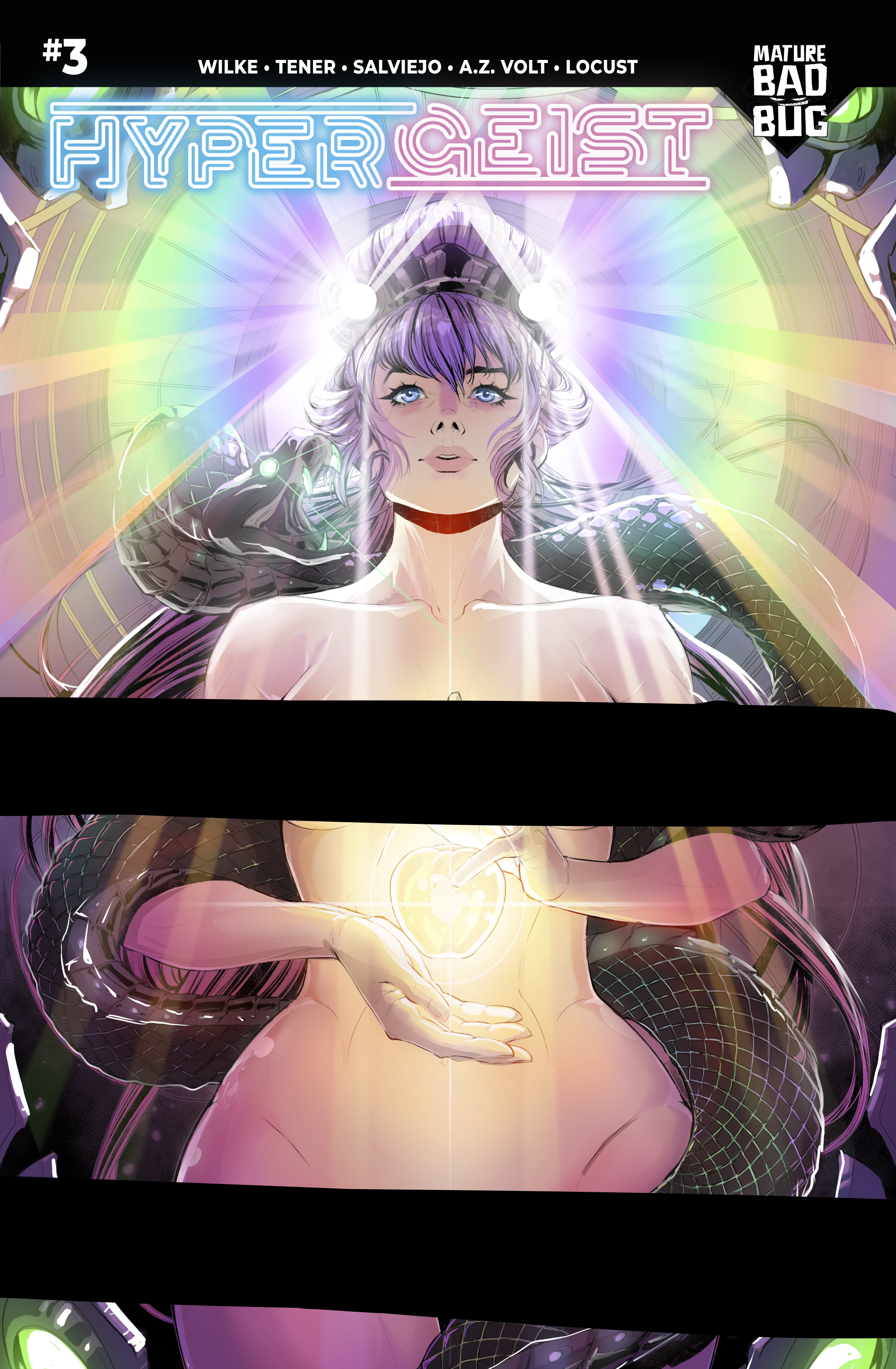 HyperGeist #3 (Cover A Hot - Cari Salviejo)