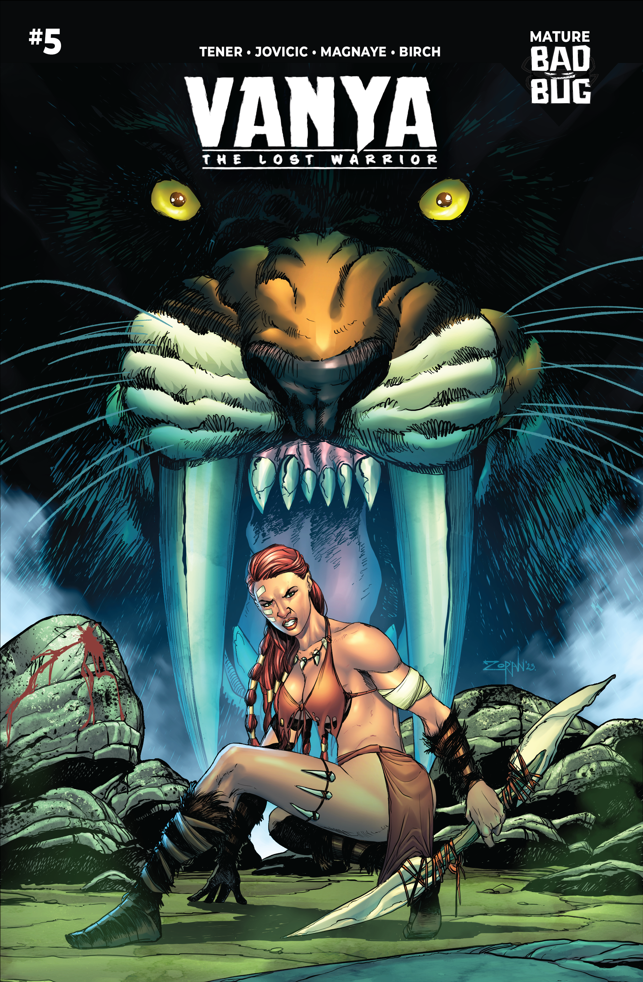 Vanya: The Lost Warrior #5 (Cover A - Zoran Jovicic)
