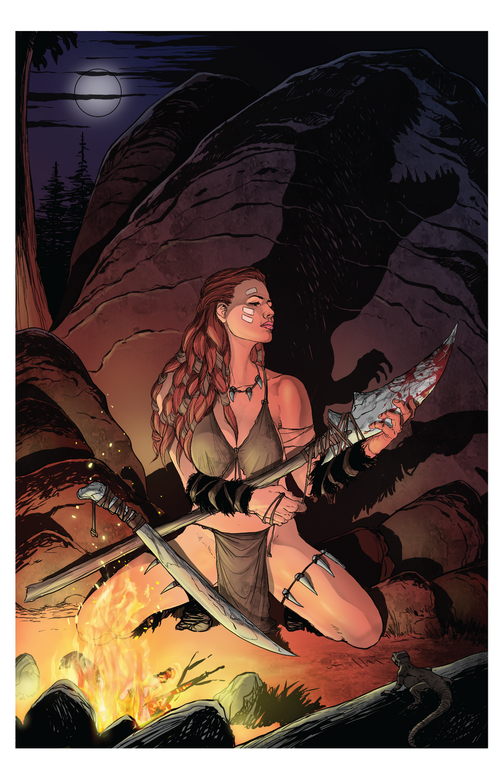 Vanya: The Lost Warrior #4 11x17 Collection
