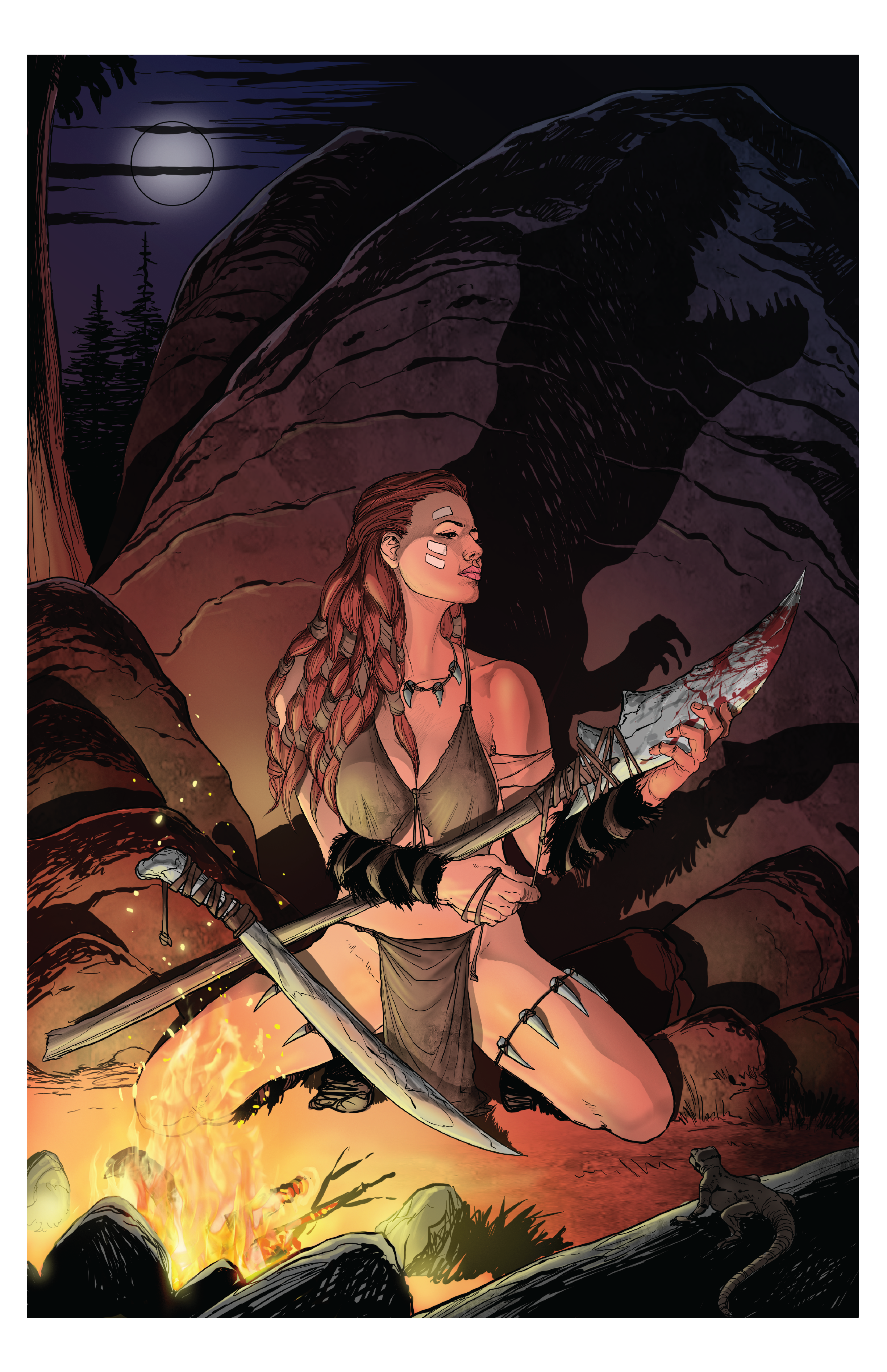 Vanya: The Lost Warrior #4 11x17 Collection