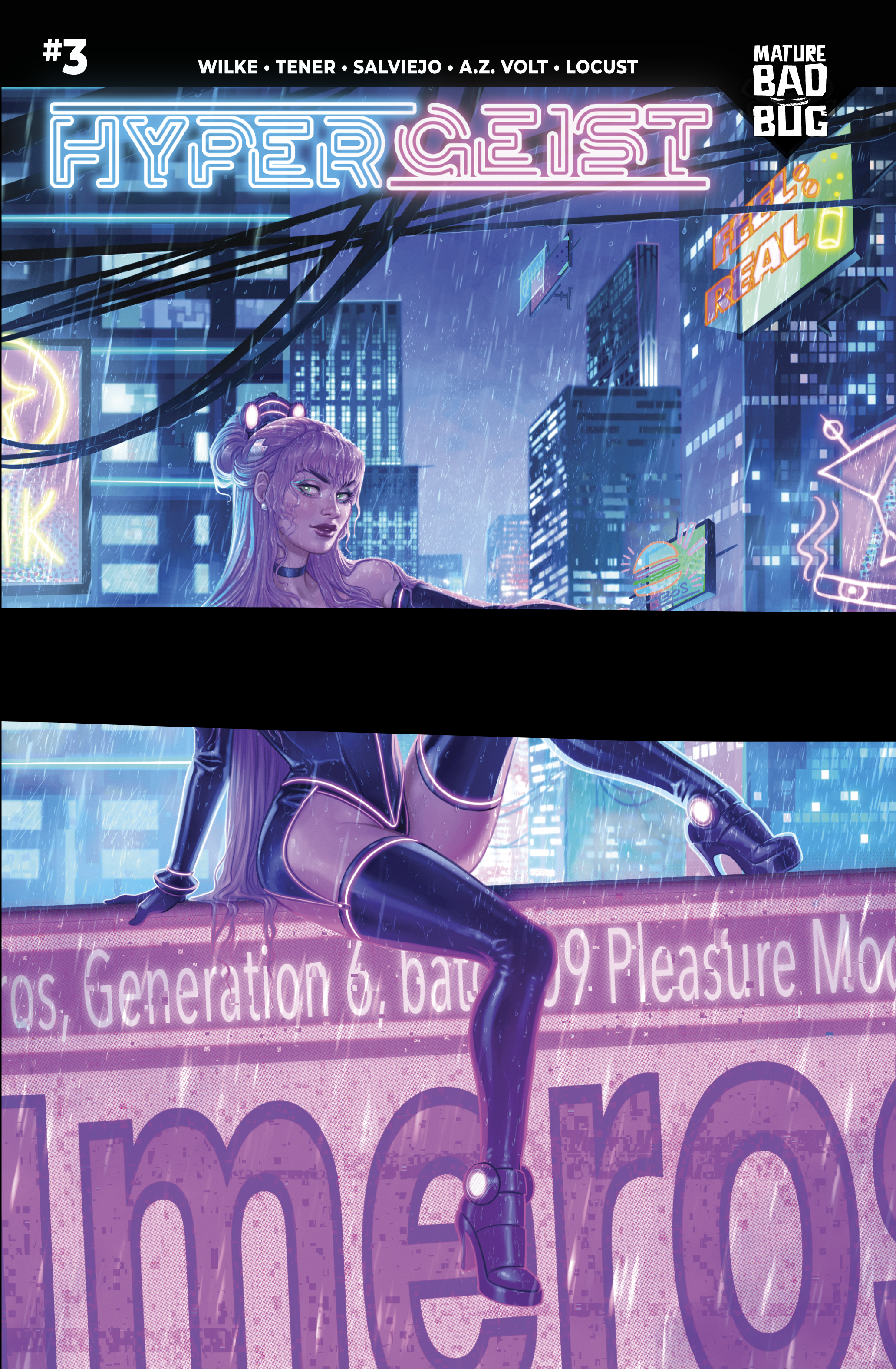 HyperGeist #3 (Cover C Hot - Alex Monik)