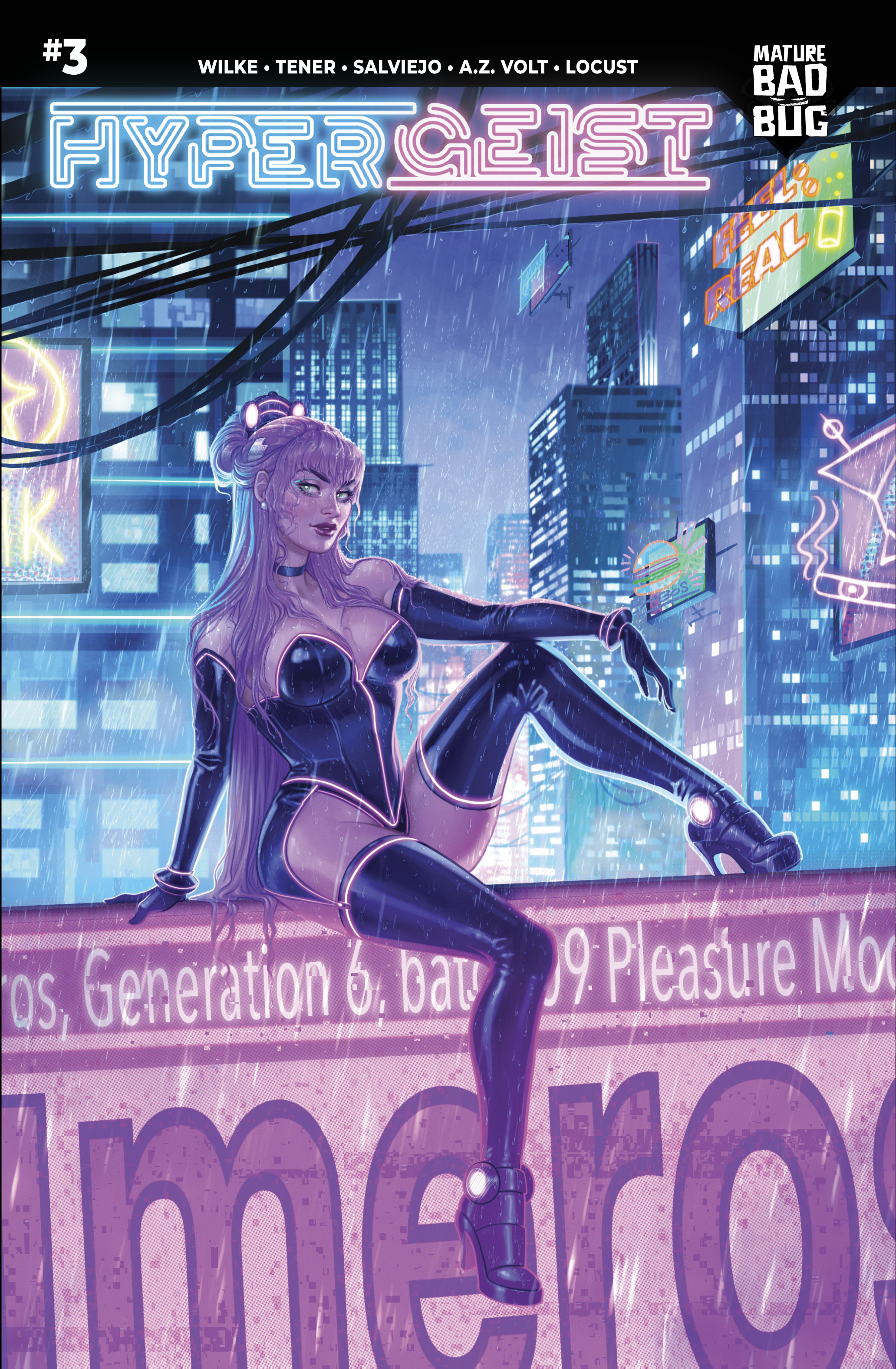 HyperGeist #3 (Cover C Mild - Alex Monik)