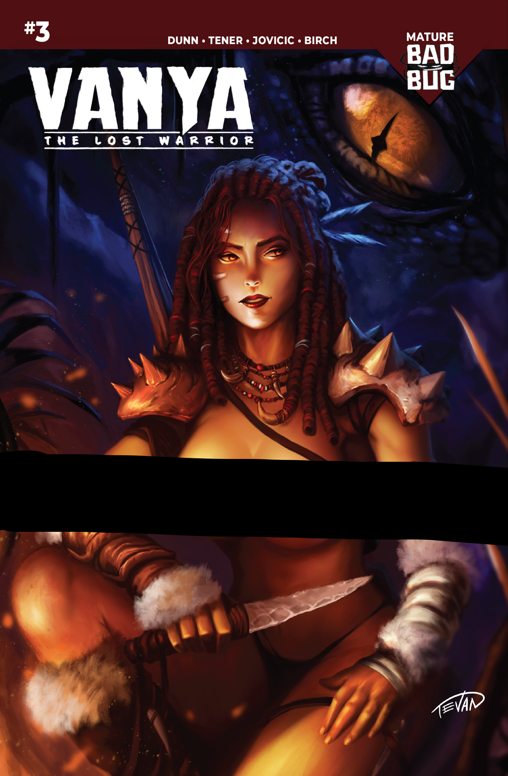 Vanya: The Lost Warrior #3 (Cover B - Tevan Variant)