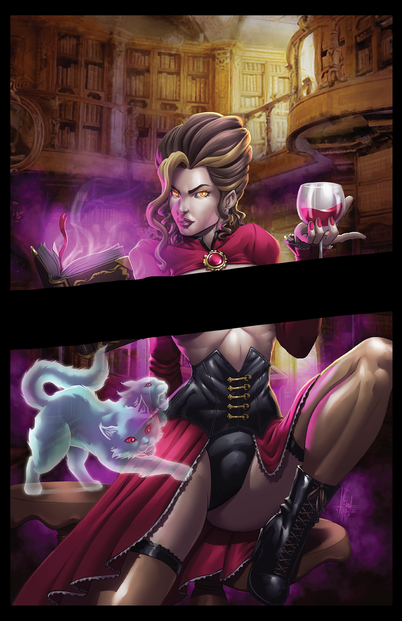 Roseblood Manor #1 11x17 Collection