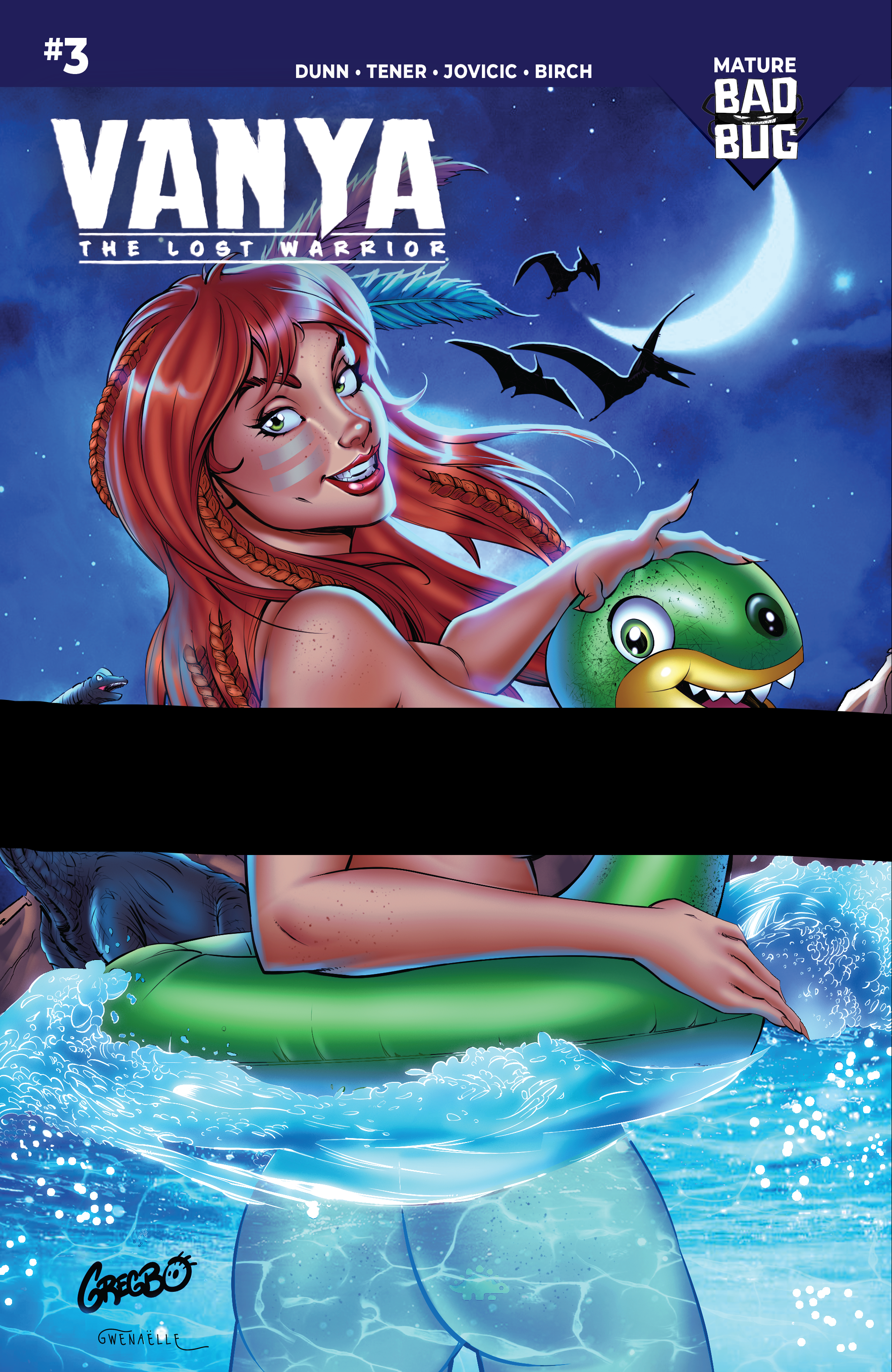 Vanya: The Lost Warrior #3 (Cover D - Gregbo Watson)