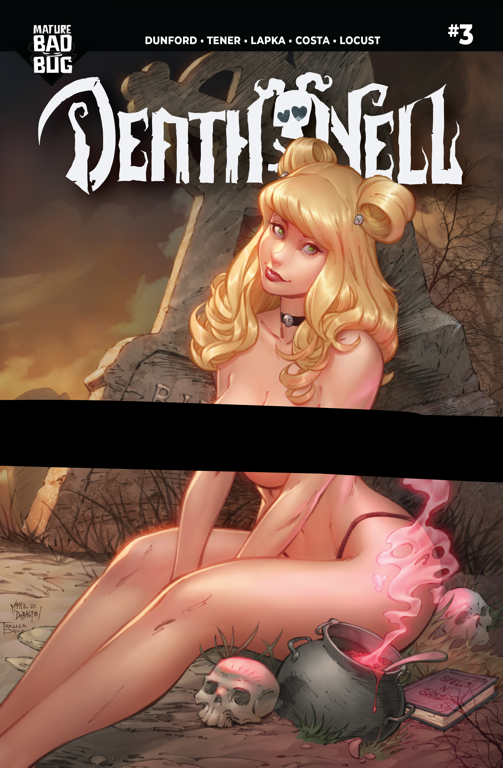 Death Nell #3 (Cover B Hot - Mike Debalfo)