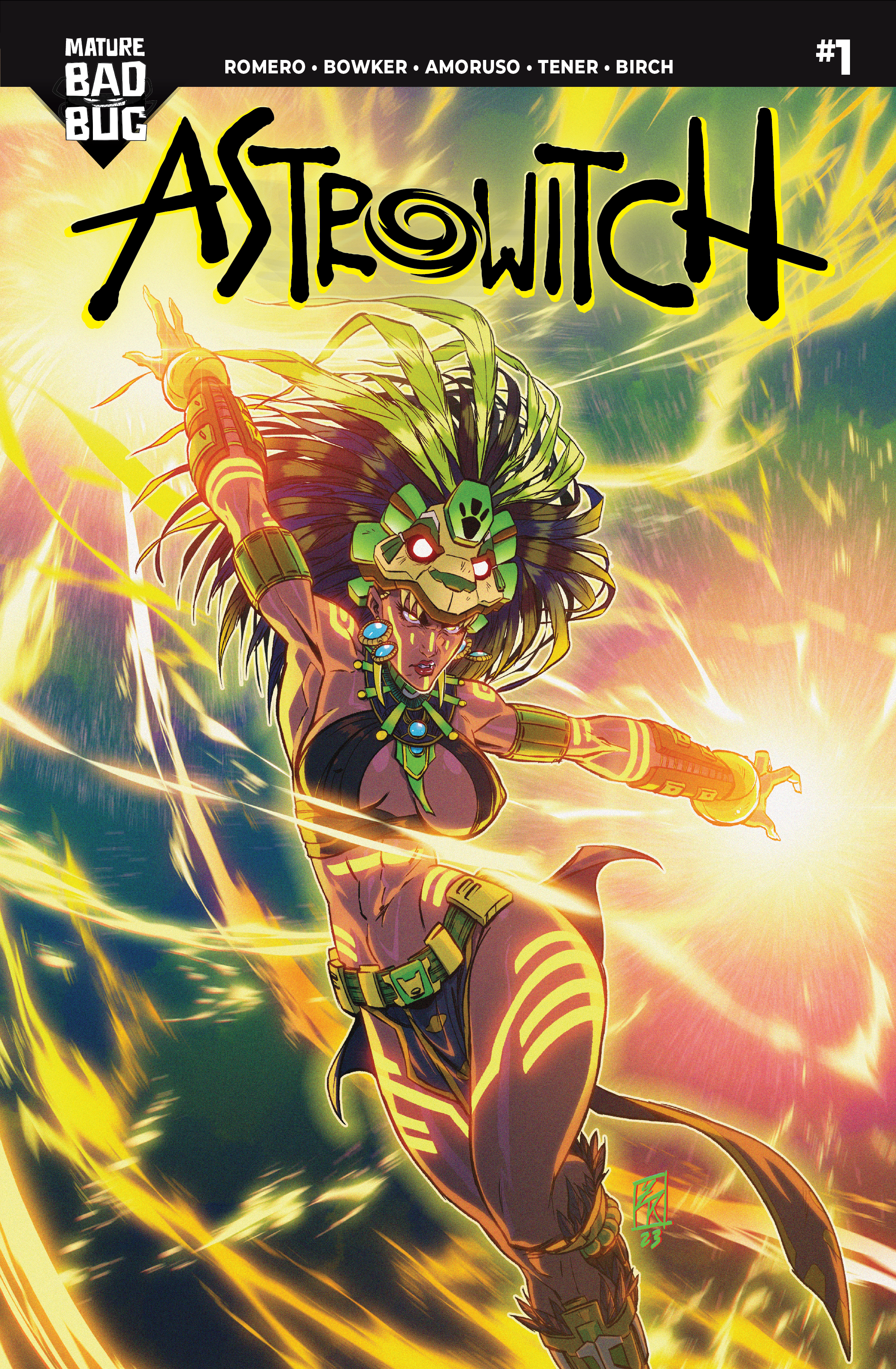 AstroWitch #1 (Cover E Mild - Zach Raw)