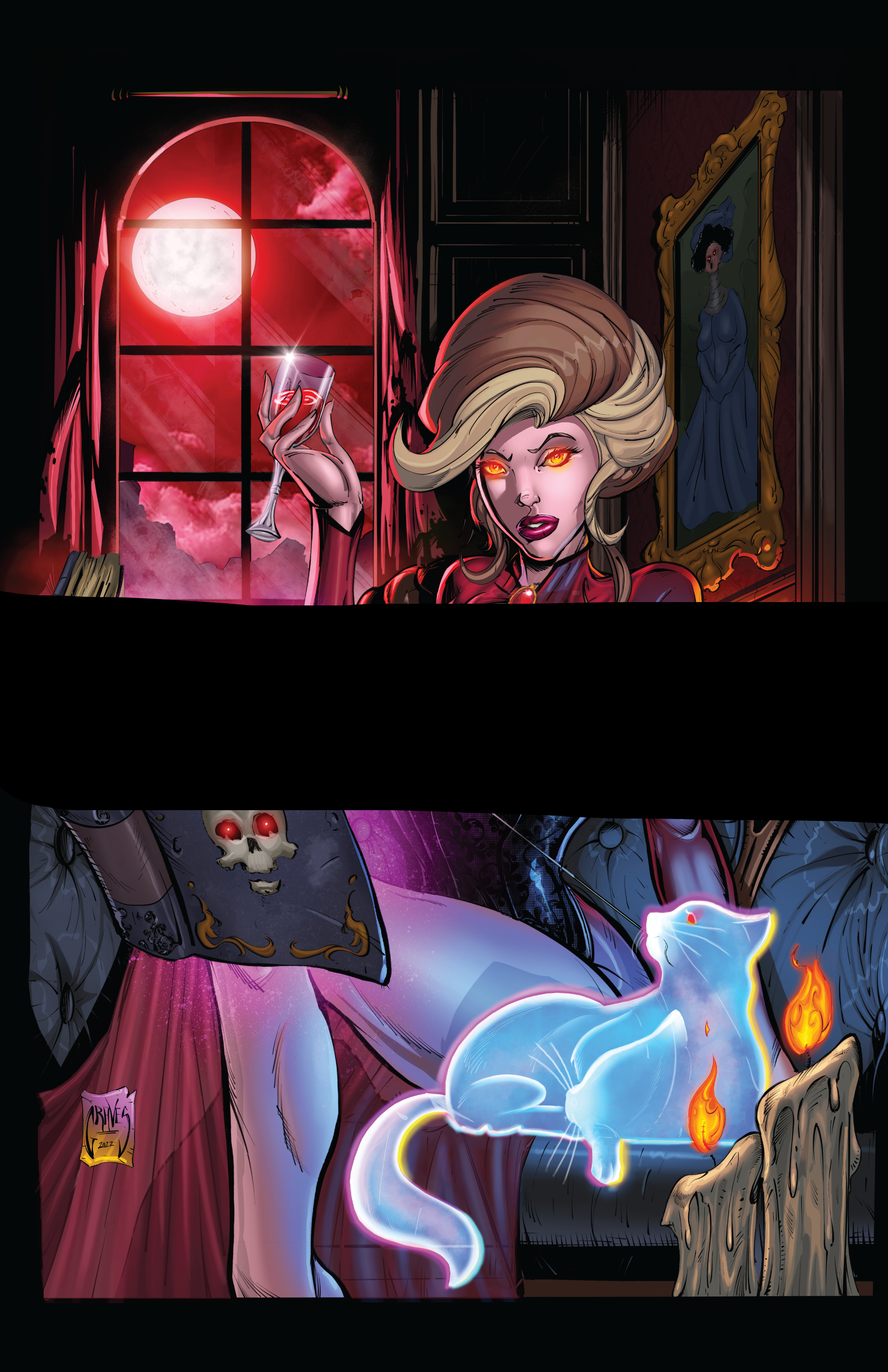 Roseblood Manor #1 11x17 Collection