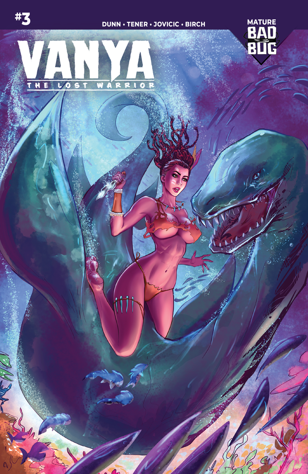 Vanya: The Lost Warrior #3 (Cover G - Alfred Tujillo)