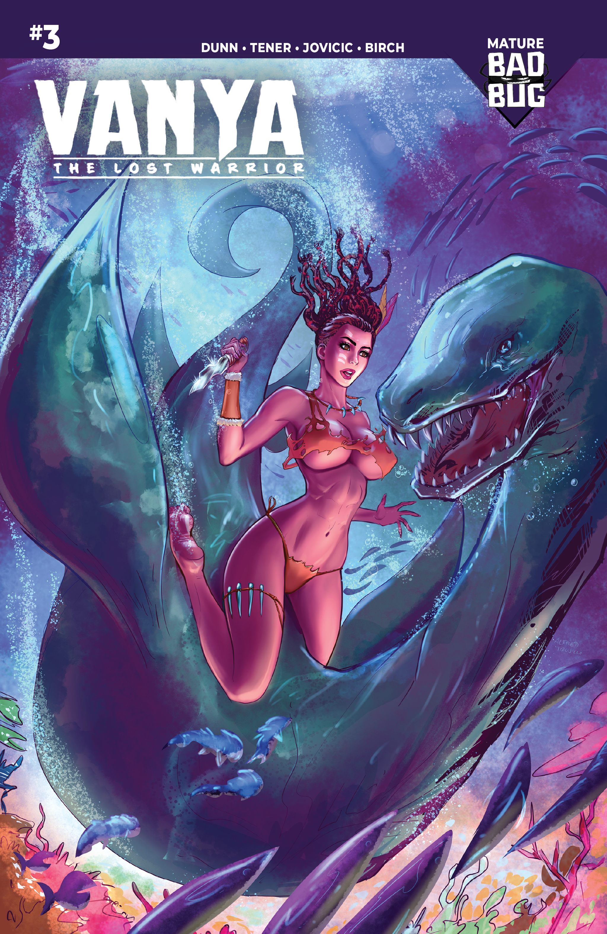 Vanya: The Lost Warrior #3 (Cover G - Alfred Tujillo)