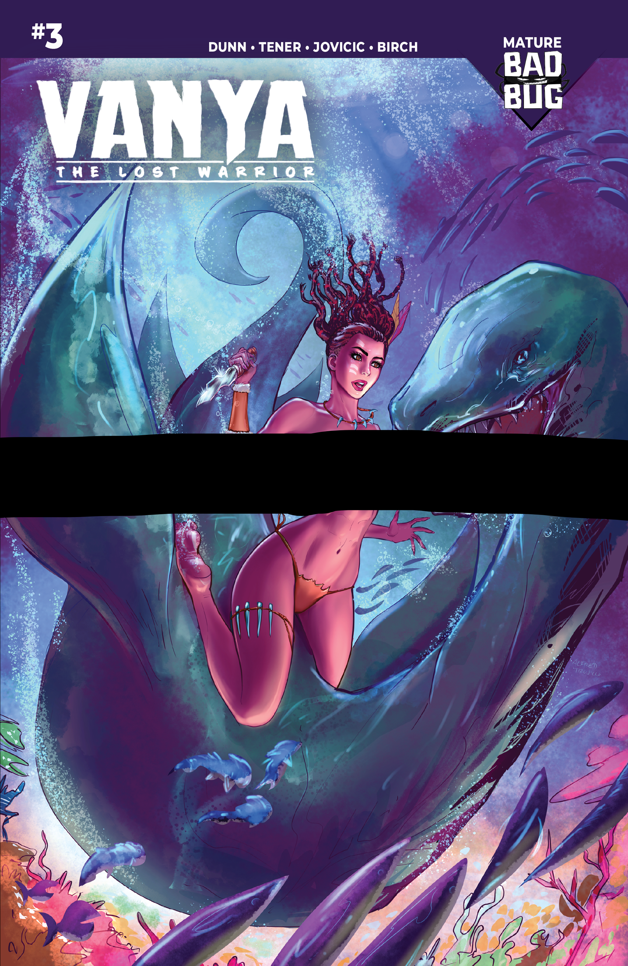 Vanya: The Lost Warrior #3 (Cover G - Alfred Tujillo)