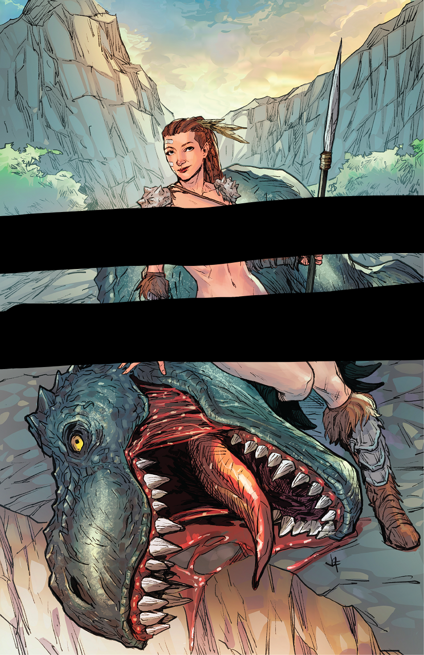 Vanya: The Lost Warrior #3 11x17 Collection