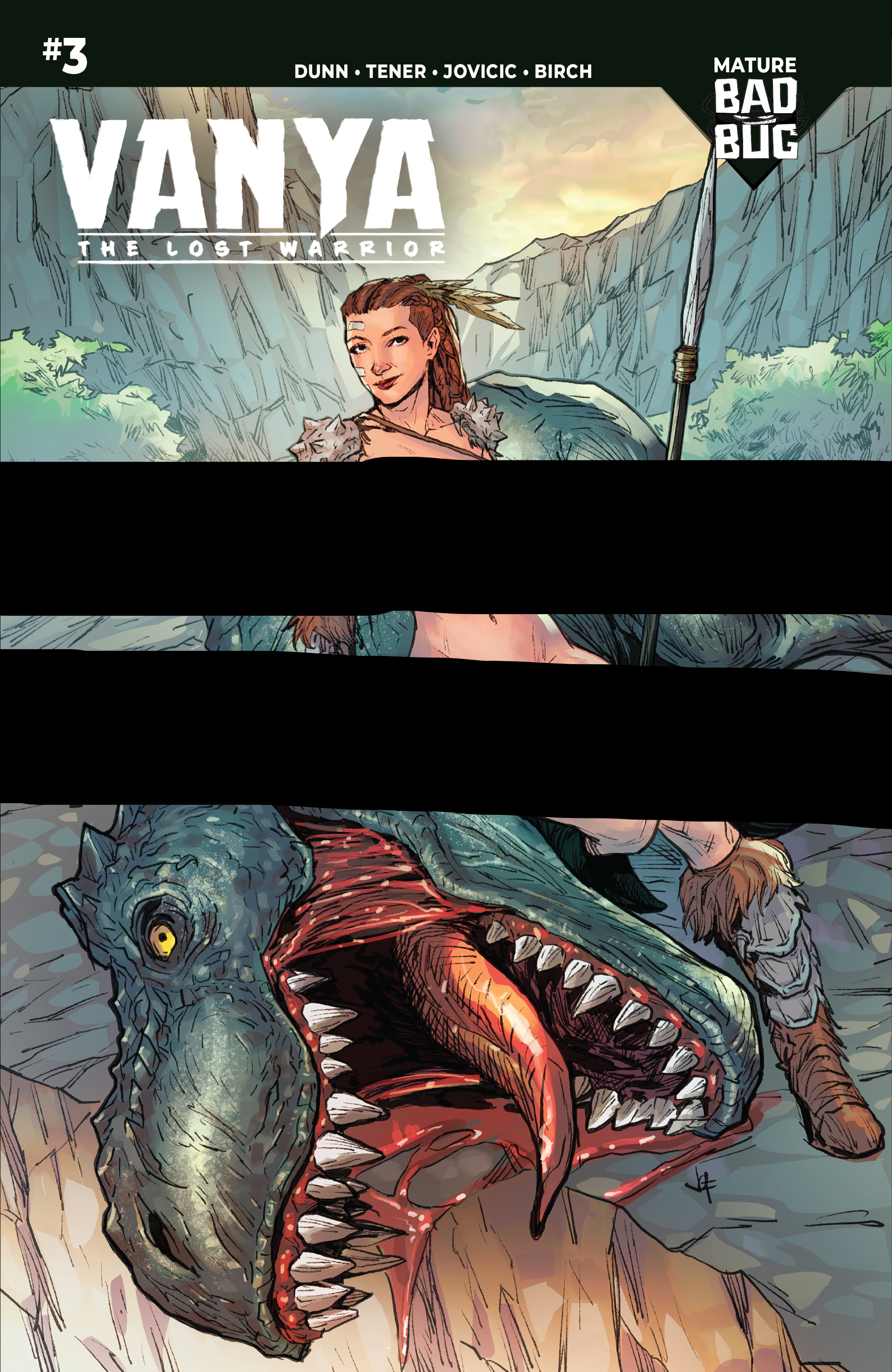 Vanya: The Lost Warrior #3 (Cover K - JC Fabul)