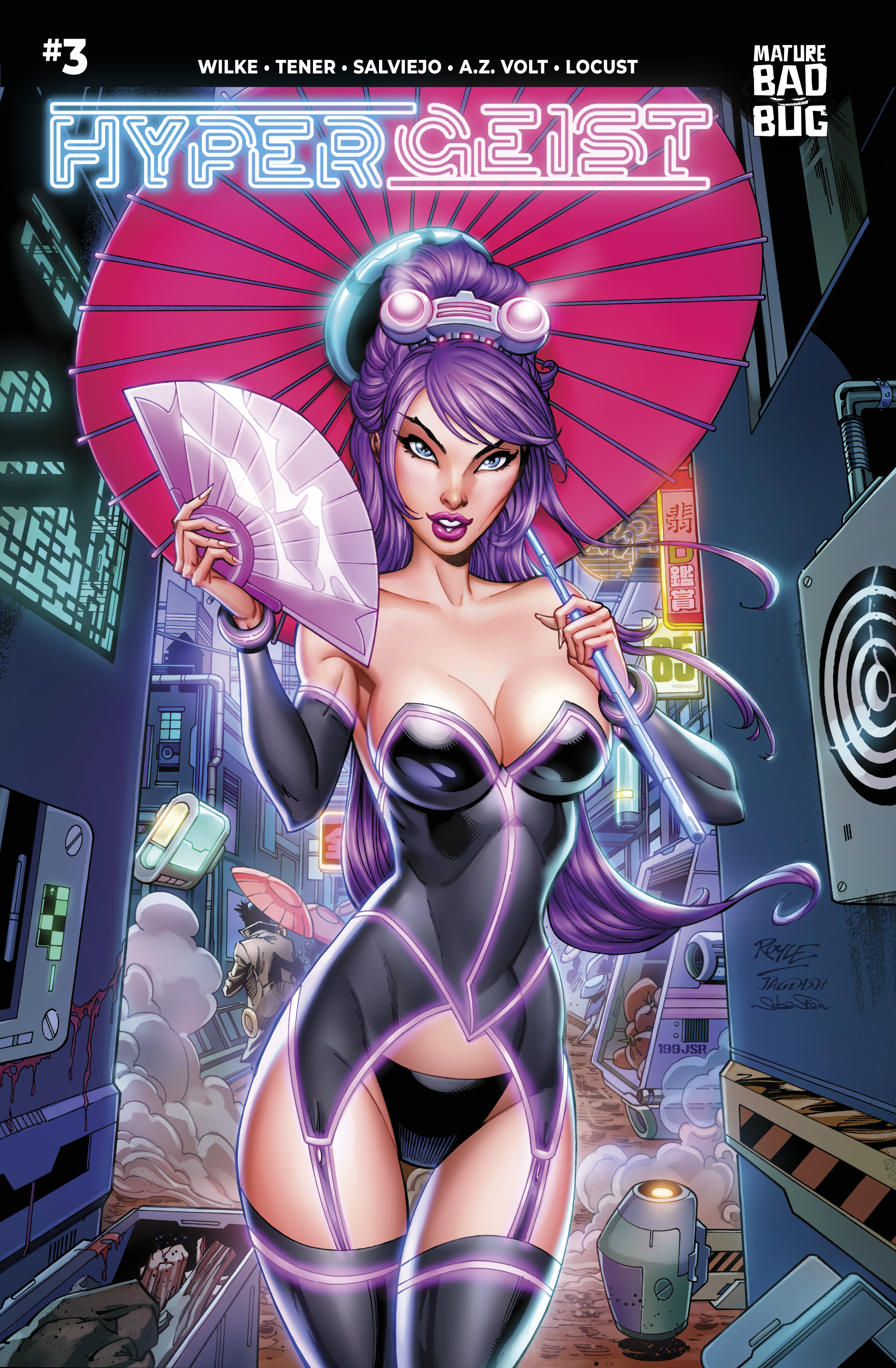 HyperGeist #3 (Cover B Mild - John Royle)