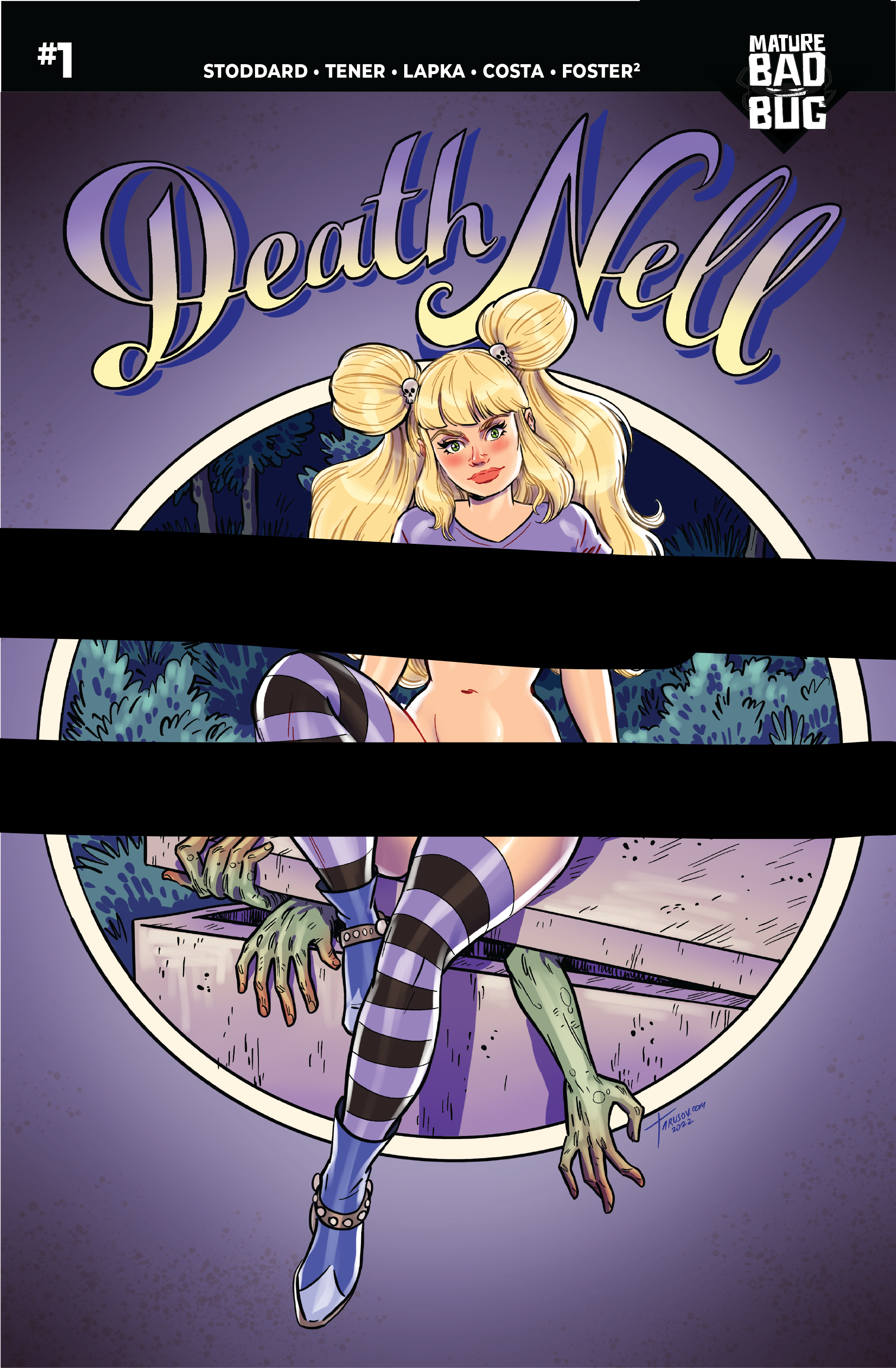 Death Nell #1 (Cover X Hot - Andrew Tarusov)