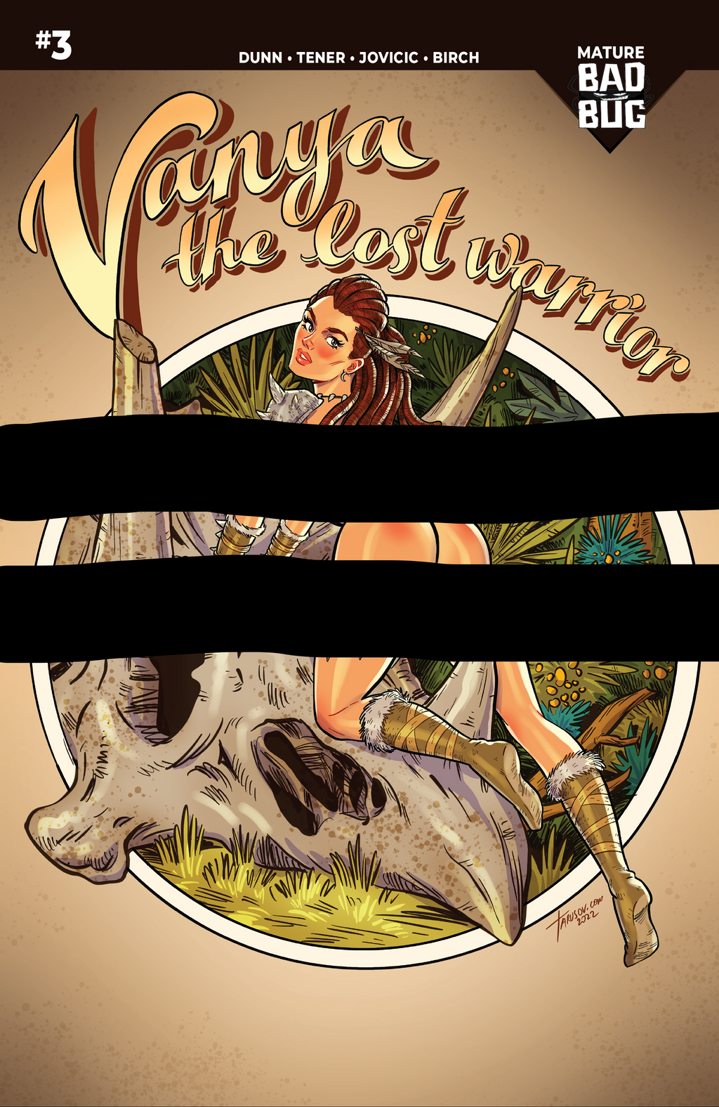 Vanya: The Lost Warrior #3 (Cover X - Andrew Tarusov)