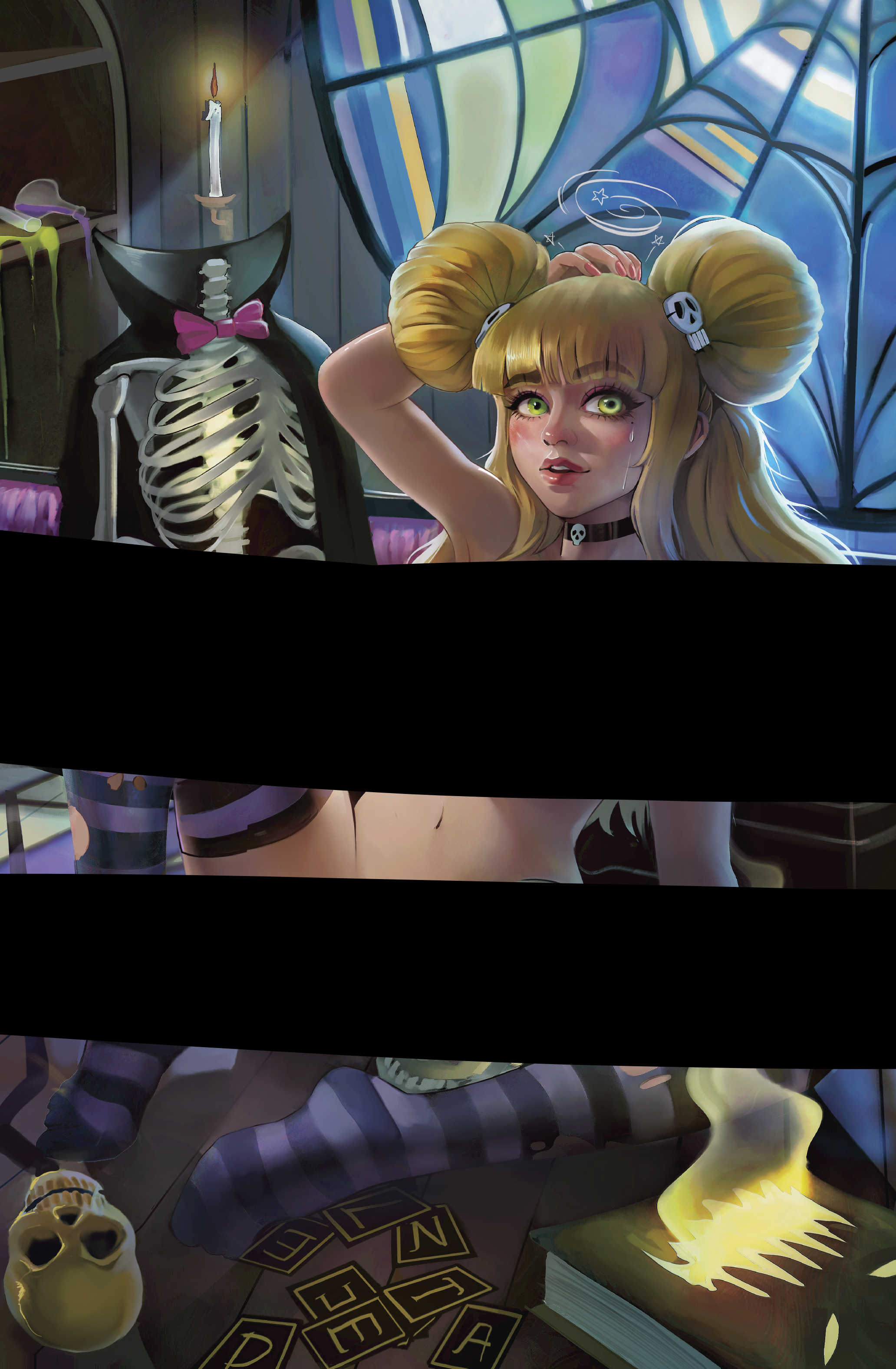 Death Nell #3 (Cover C Hot Virgin - Zheanhmeart)