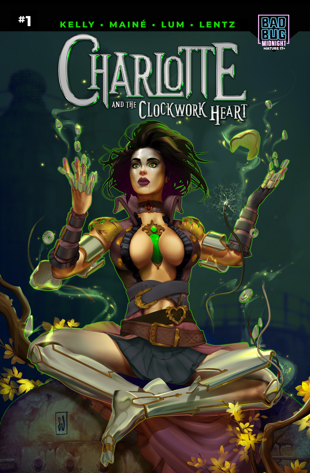 Charlotte and the Clockwork Heart (Cover D - Summer Dale)