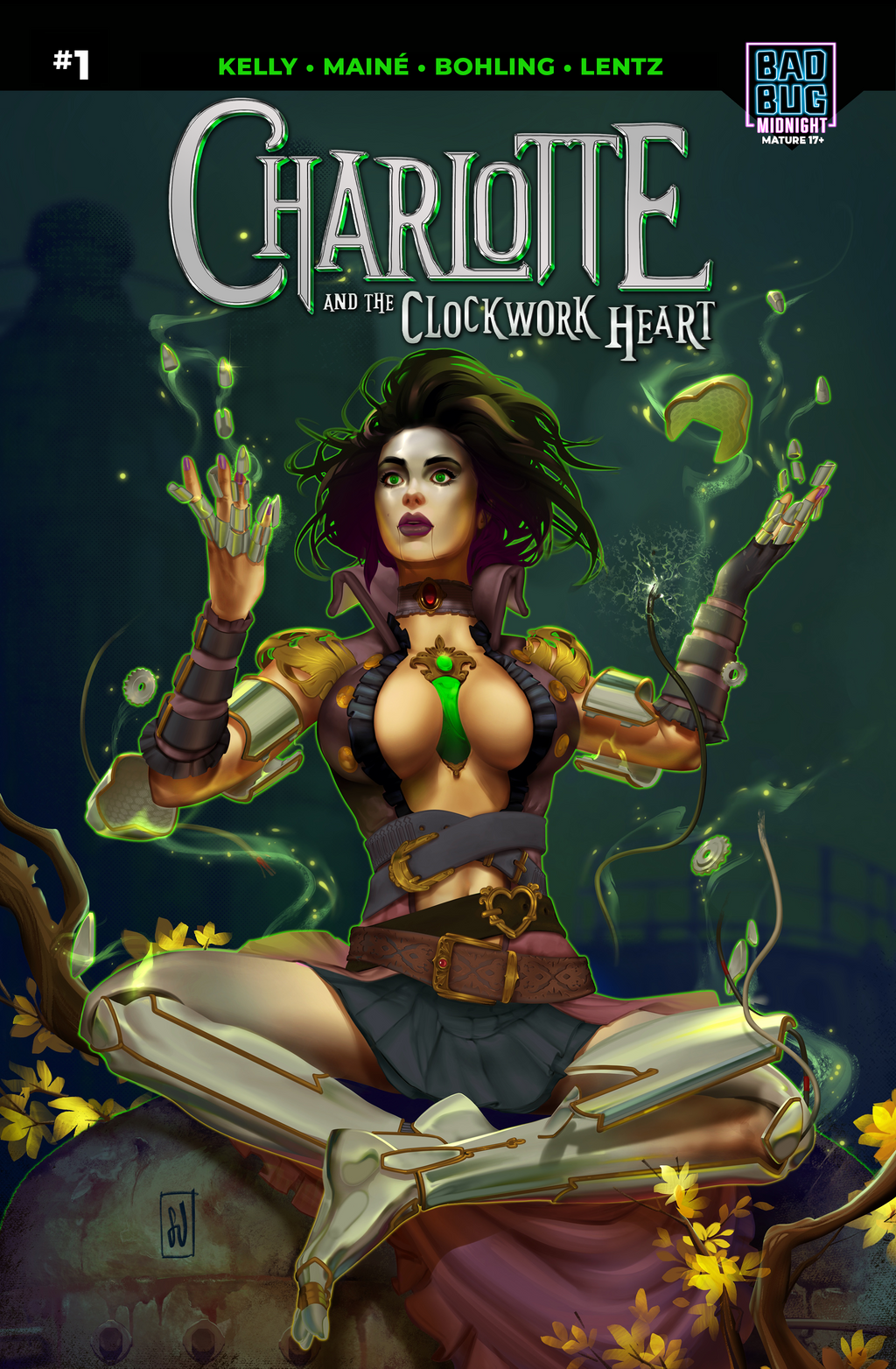 Charlotte and the Clockwork Heart (Cover D - Summer Dale)