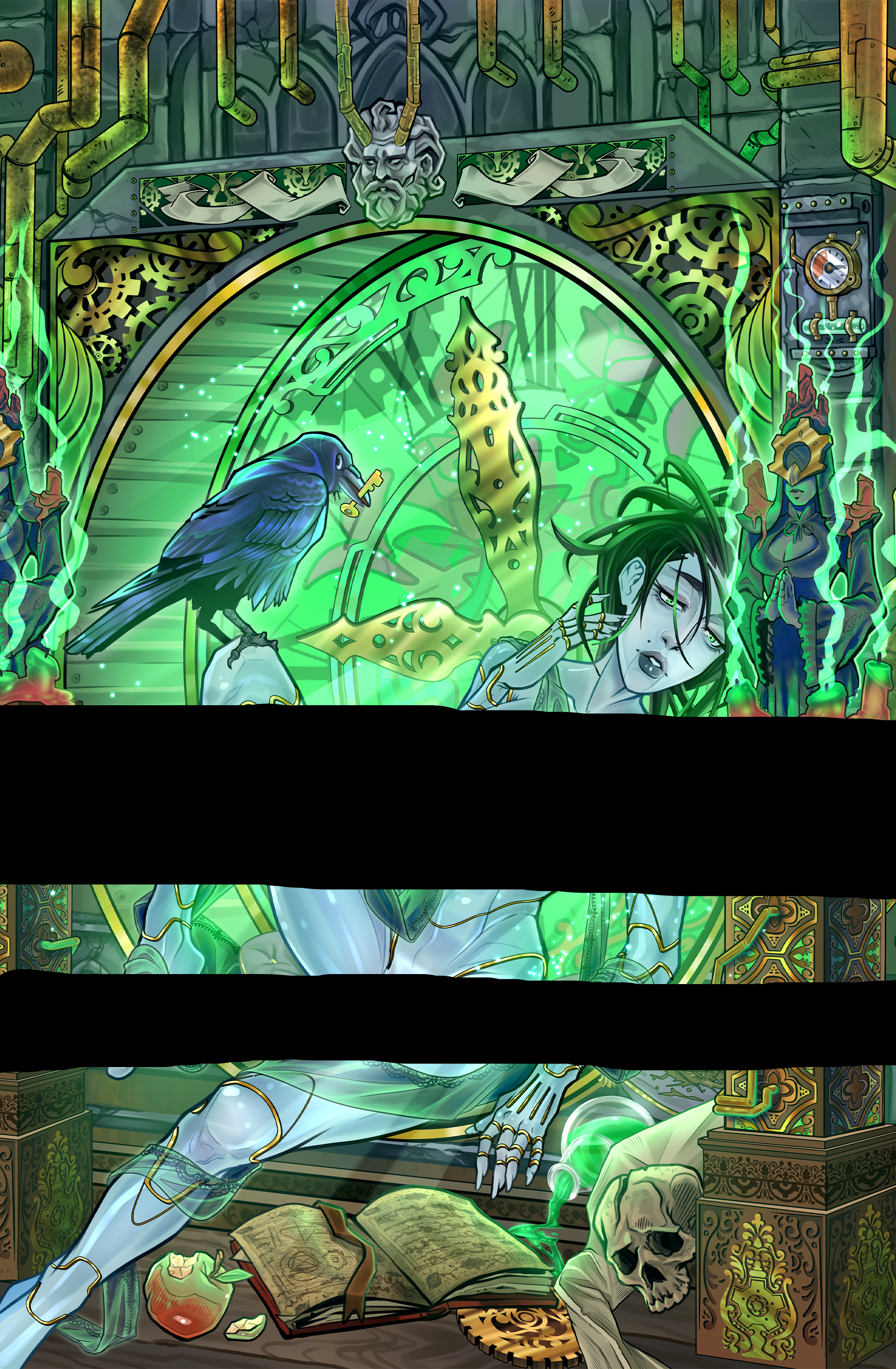 Charlotte and the Clockwork Heart (Cover E - Ross Martin)