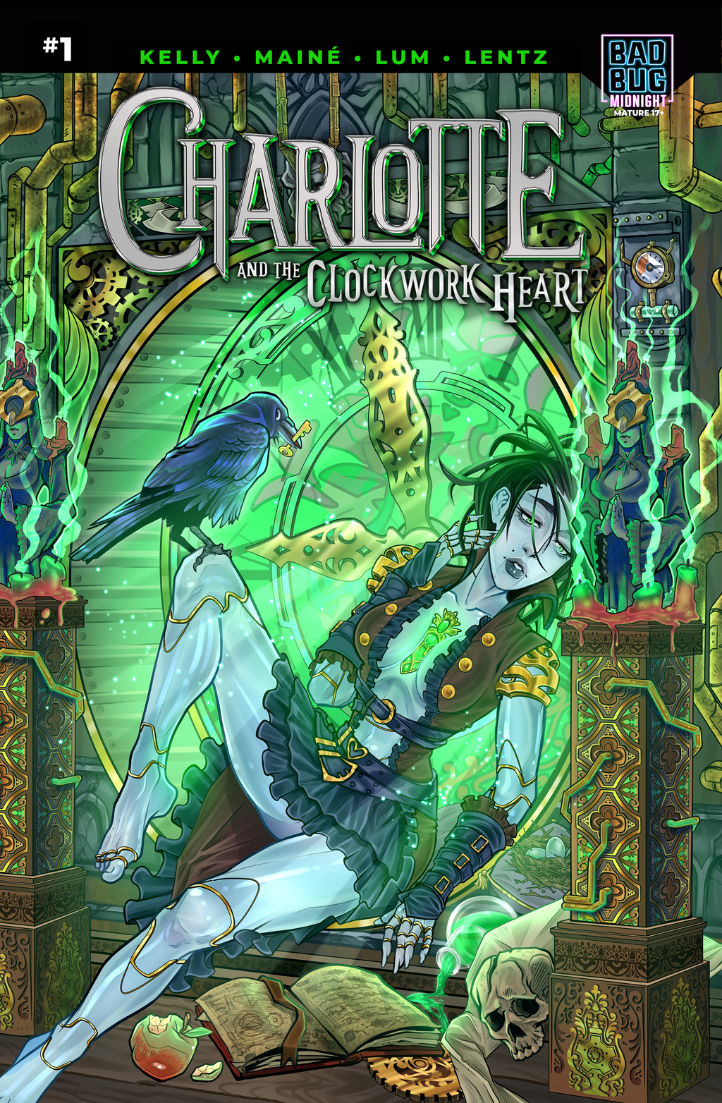 Charlotte and the Clockwork Heart (Cover E - Ross Martin)