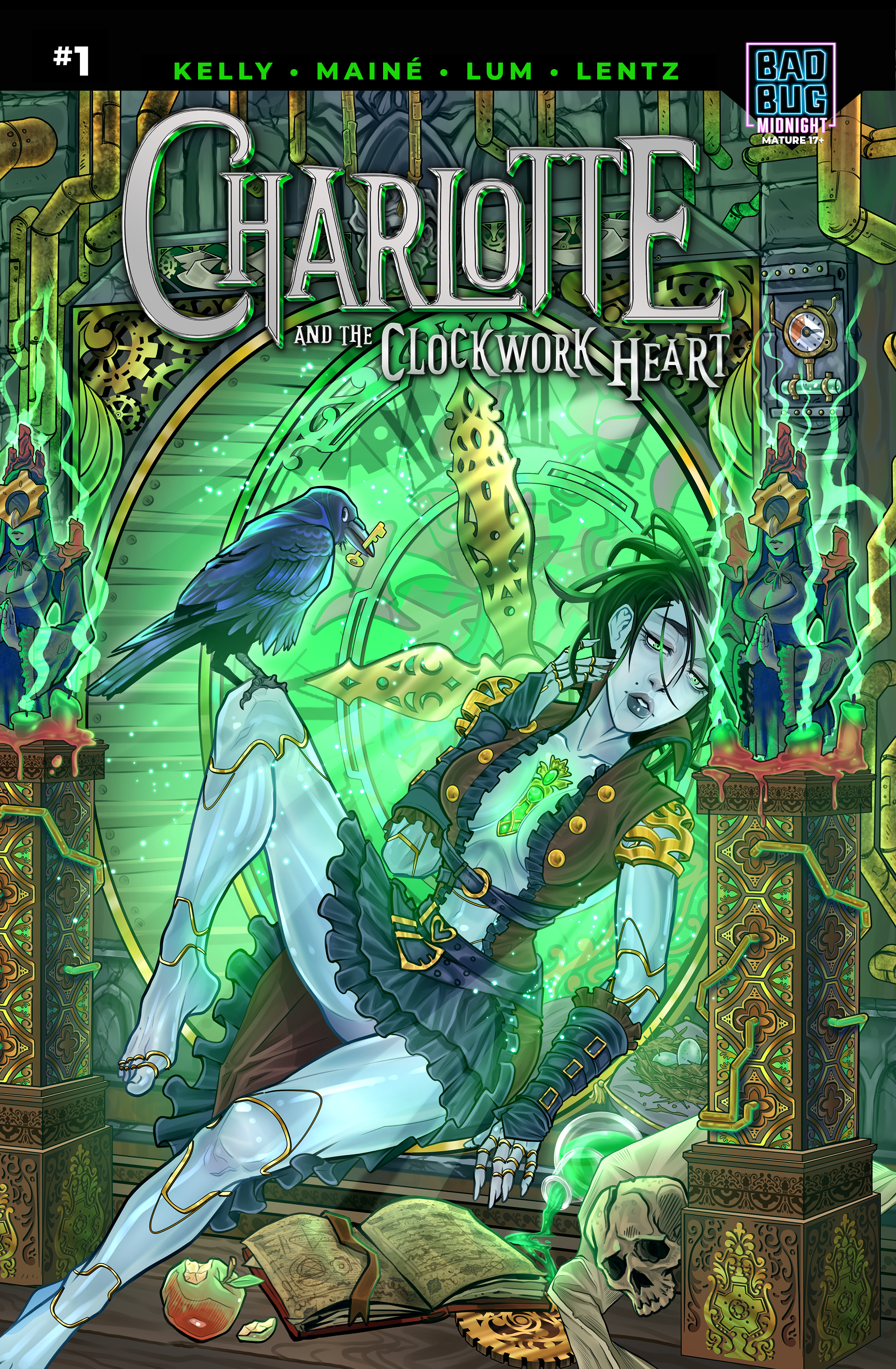 Charlotte and the Clockwork Heart (Cover E - Ross Martin)