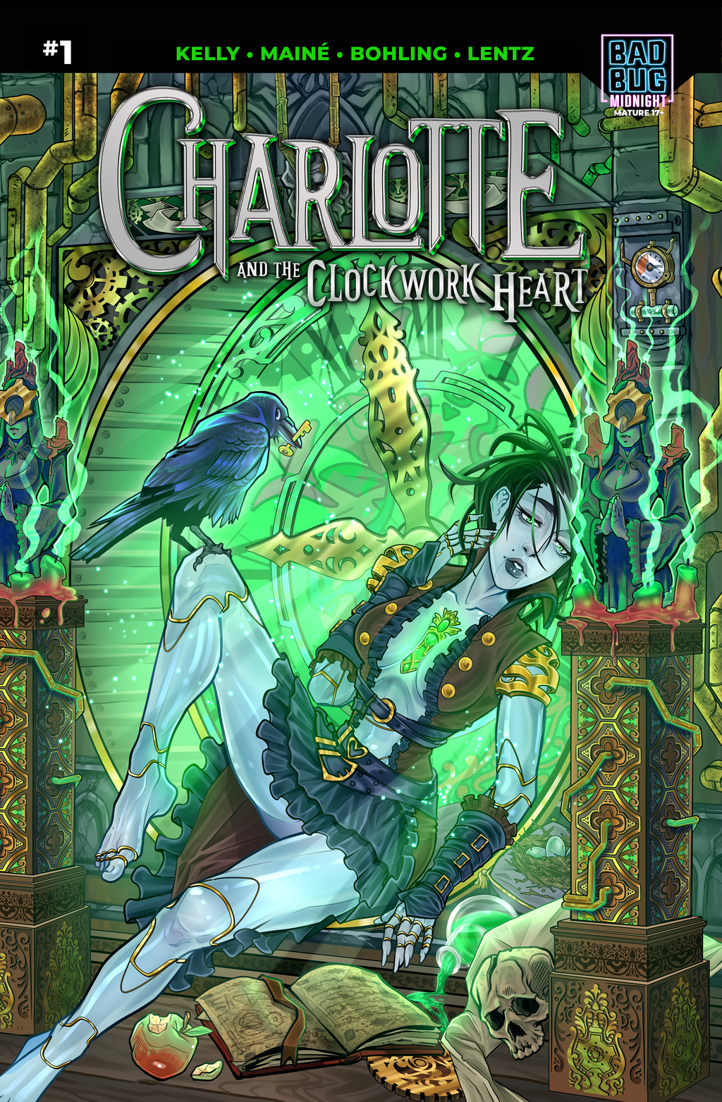 Charlotte and the Clockwork Heart (Cover E - Ross Martin)