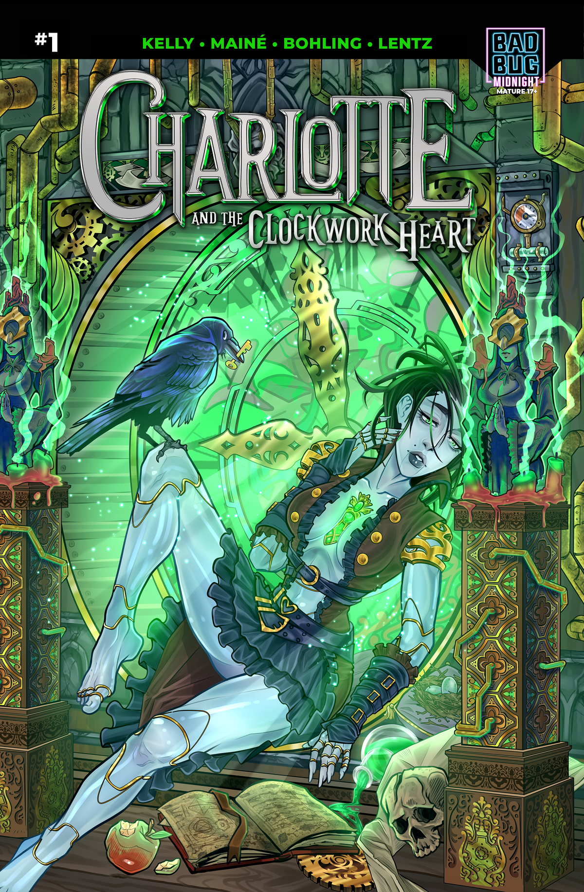 Charlotte and the Clockwork Heart (Cover E - Ross Martin)