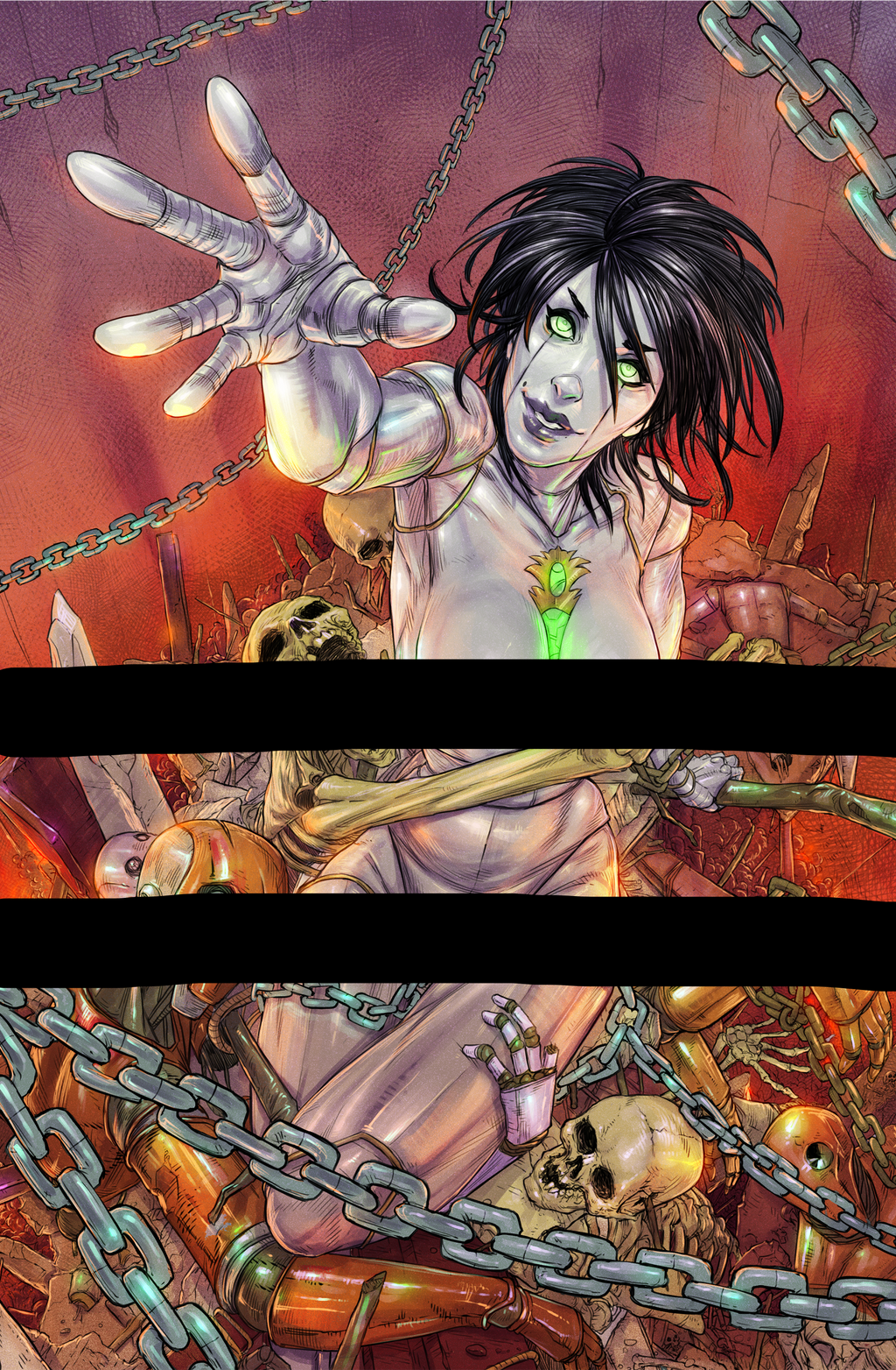 Charlotte and the Clockwork Heart (Cover F - Alessandro Amoruso)