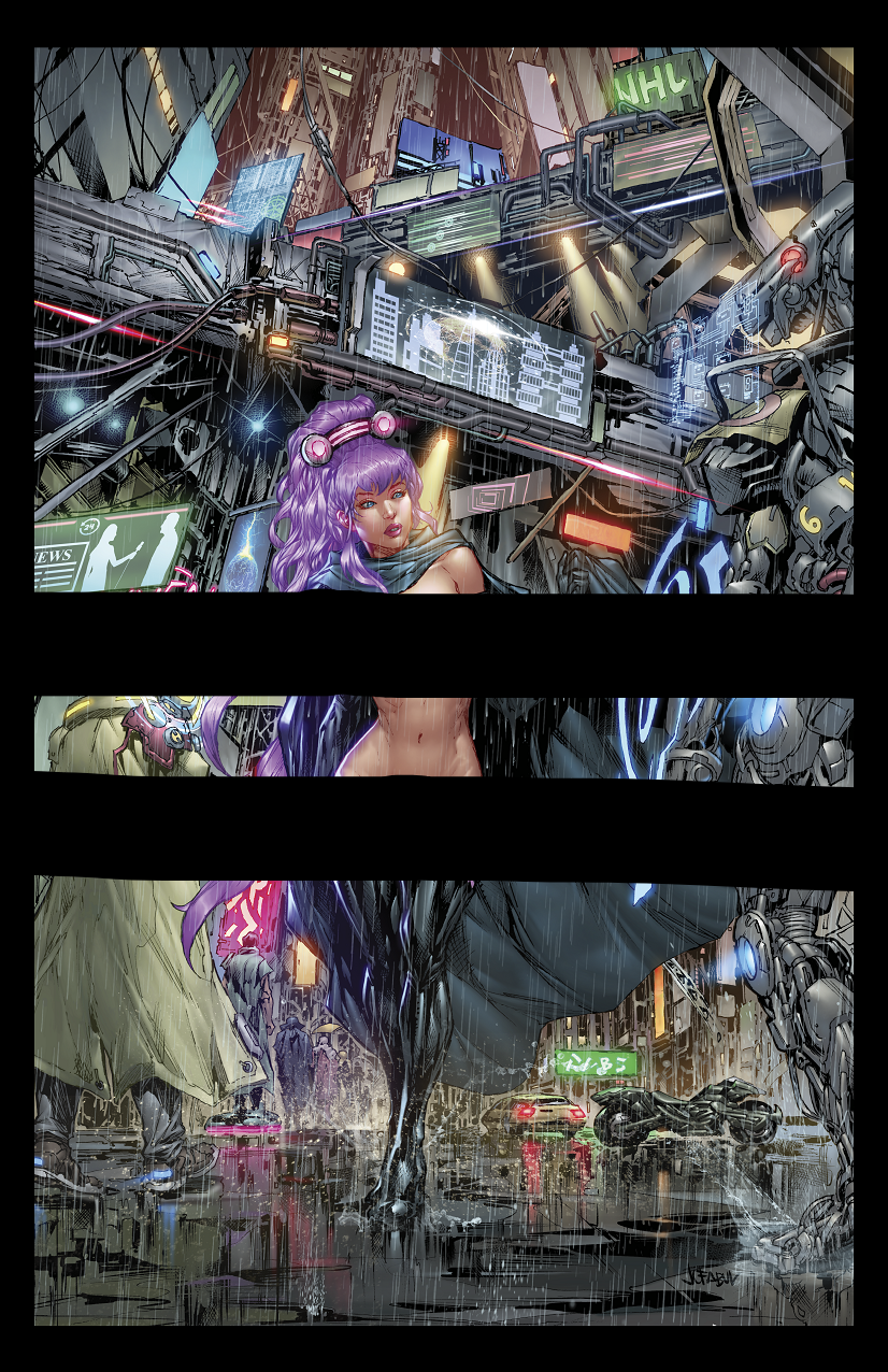 HyperGeist #3 11x17 Collection