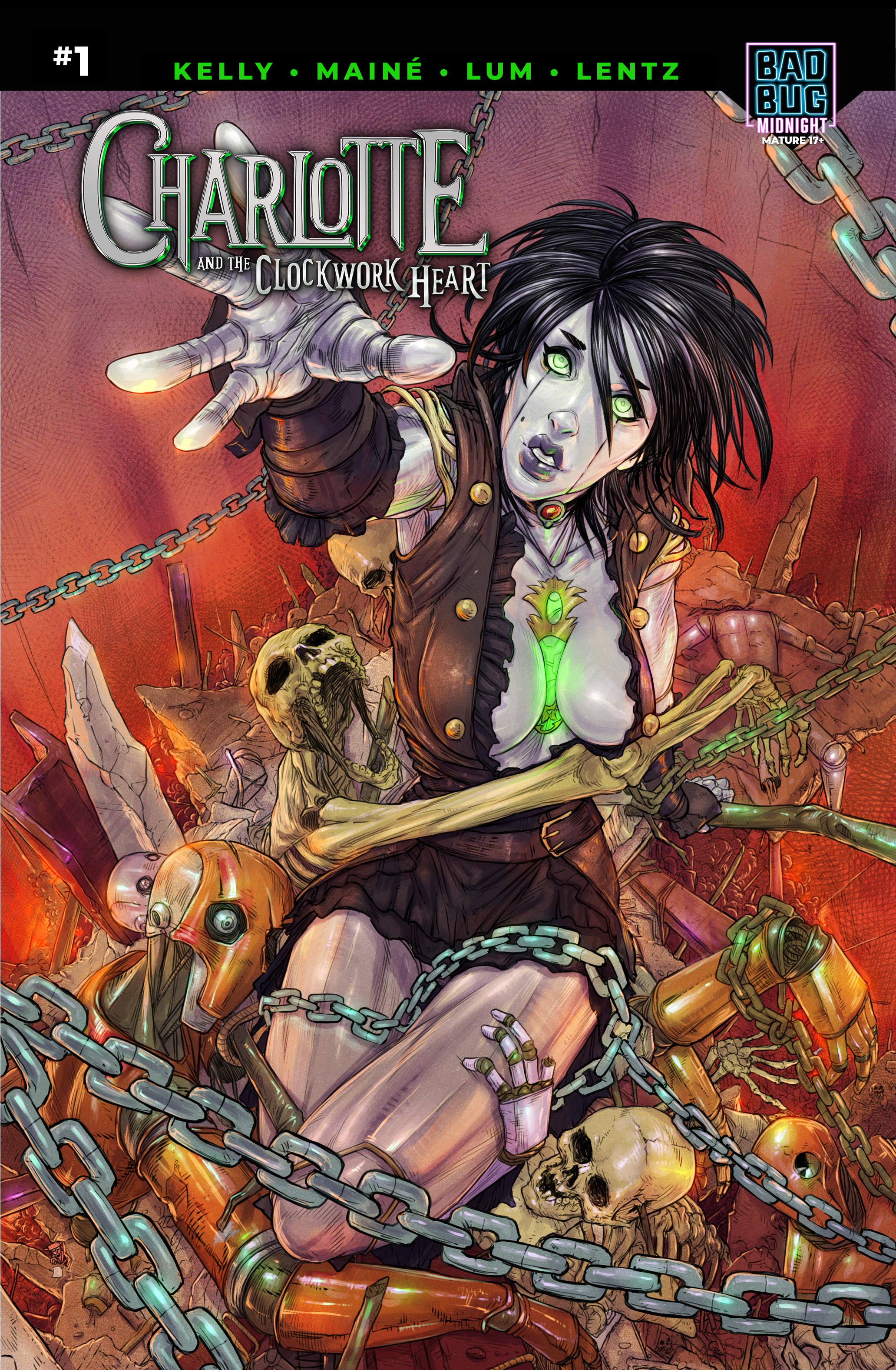 Charlotte and the Clockwork Heart (Cover F - Alessandro Amoruso)