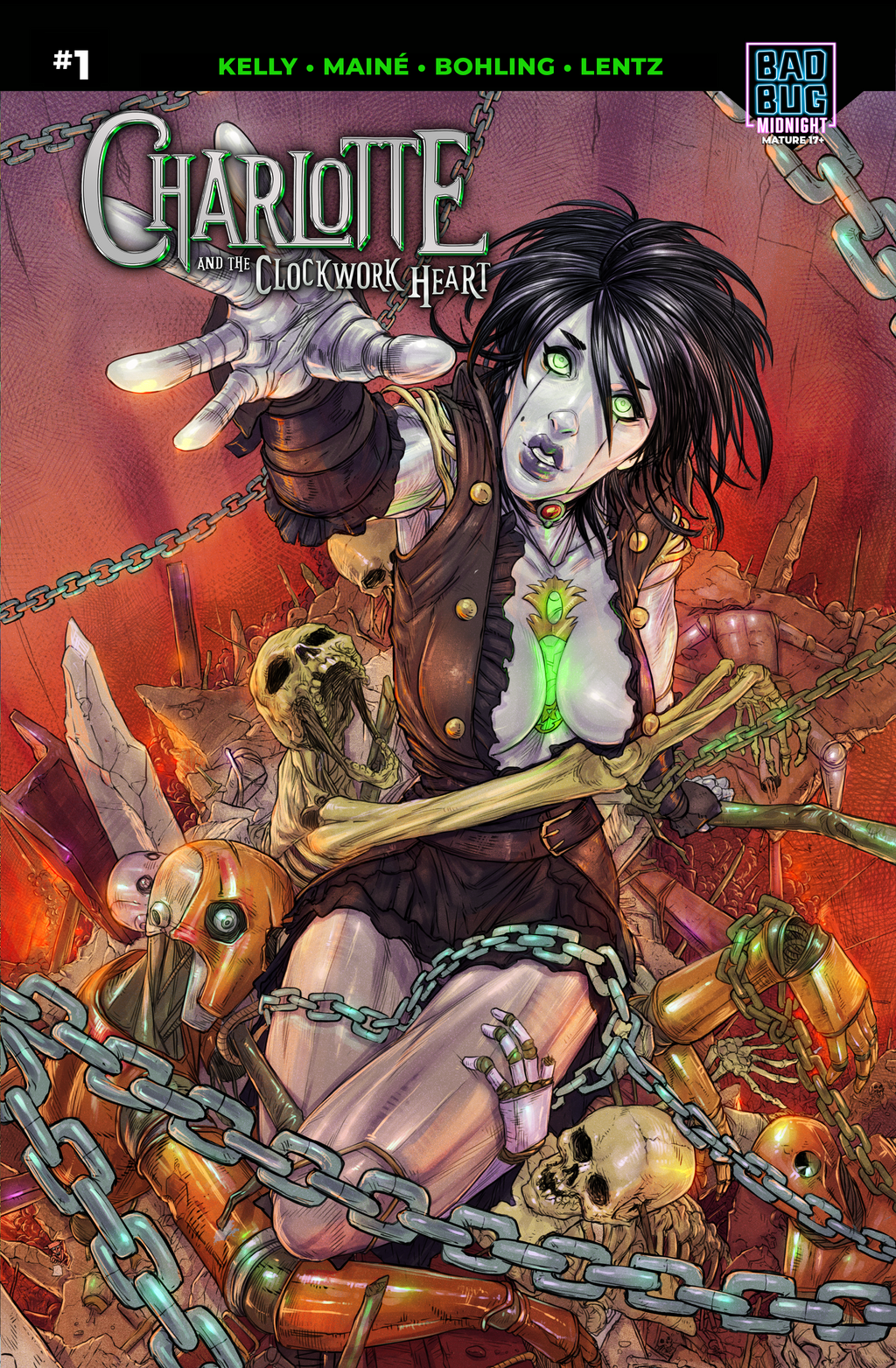 Charlotte and the Clockwork Heart (Cover F - Alessandro Amoruso)