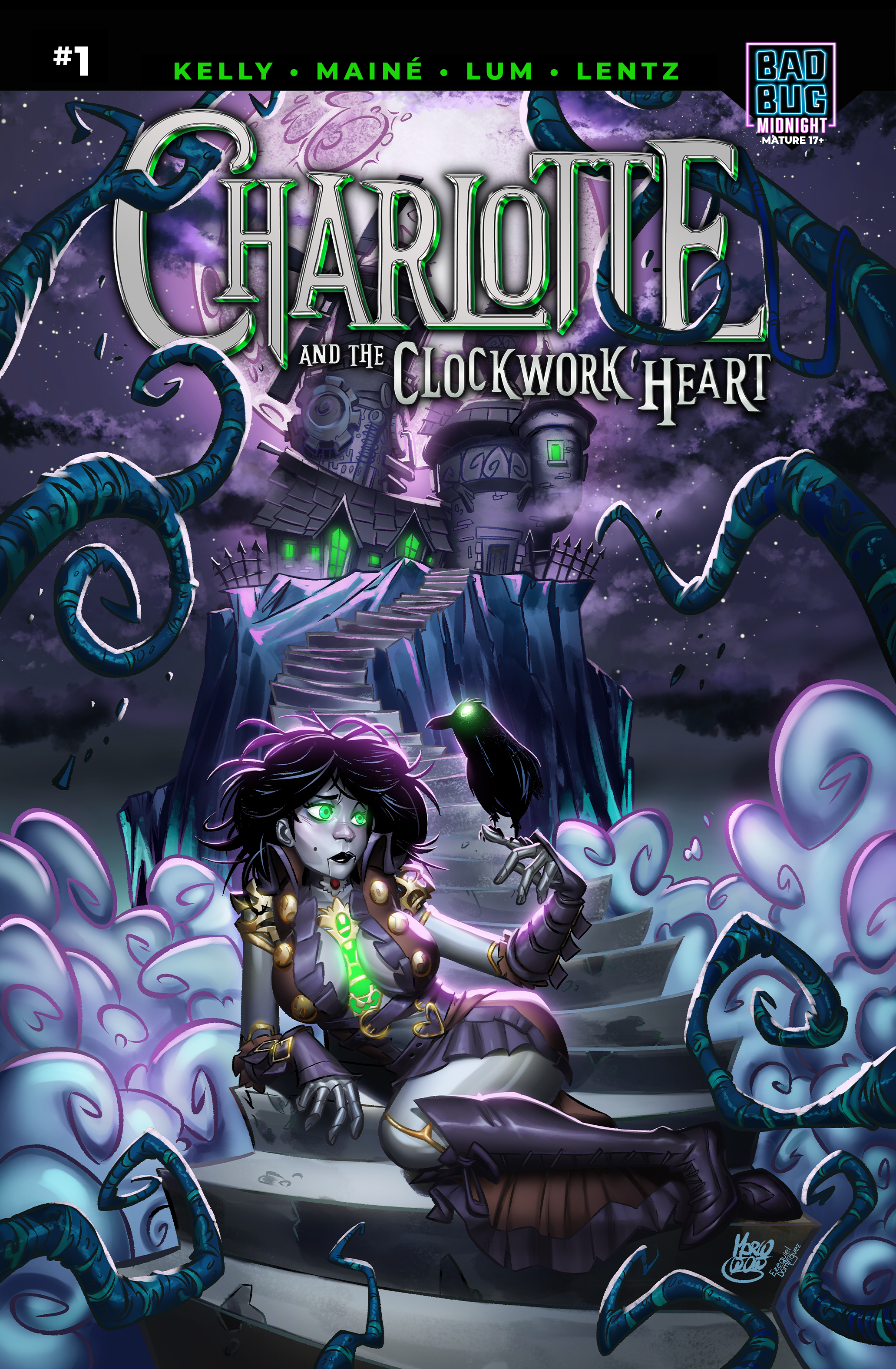 Charlotte and the Clockwork Heart (Cover G - Leone and Dominguez)