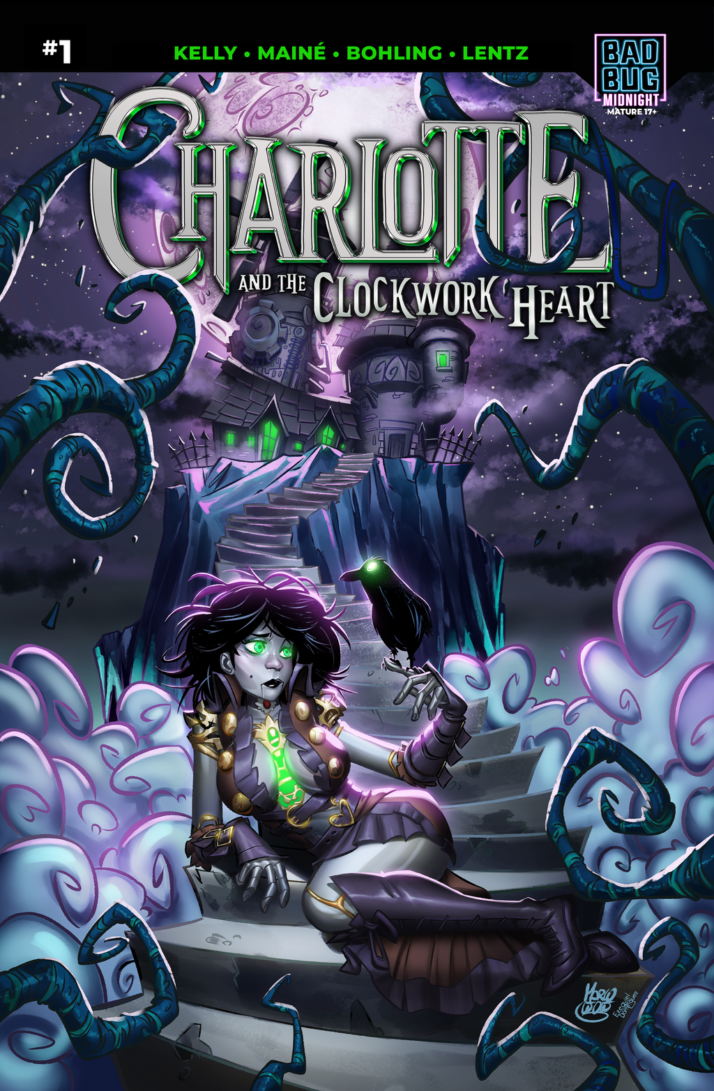 Charlotte and the Clockwork Heart (Cover G - Leone and Dominguez)