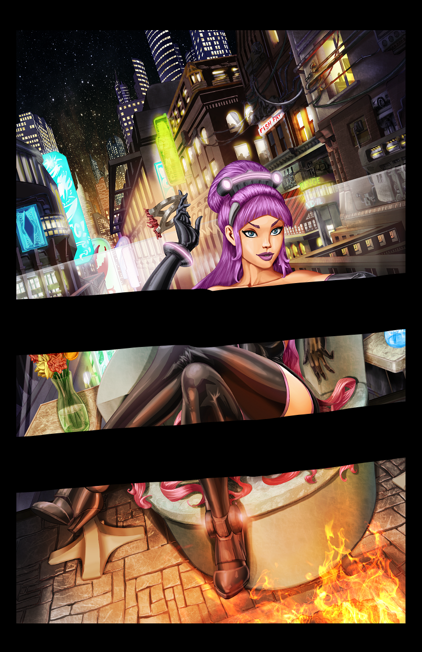 HyperGeist #3 11x17 Collection