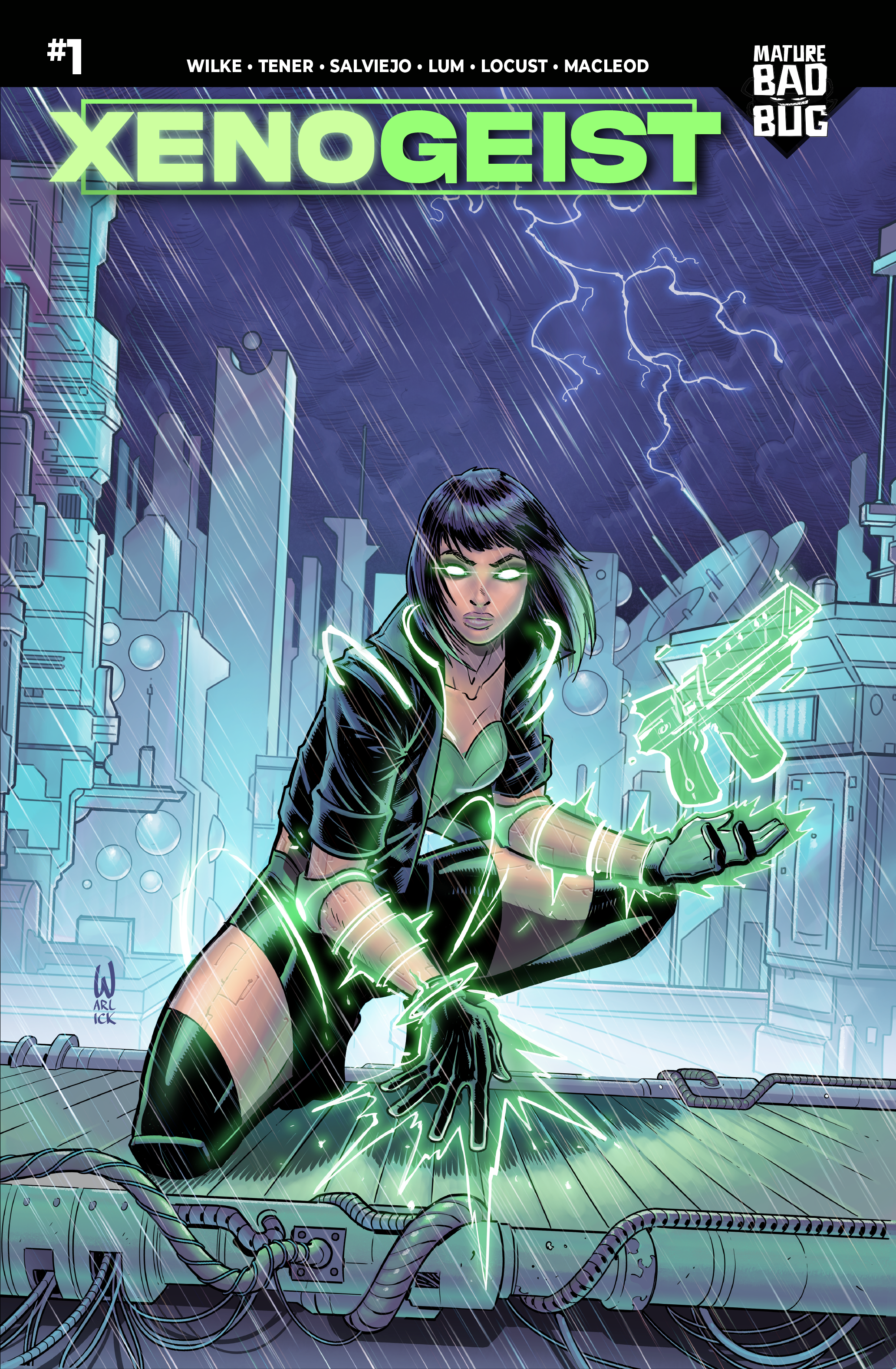 XenoGeist #1 (Cover G Mild - Matthew Warlick)