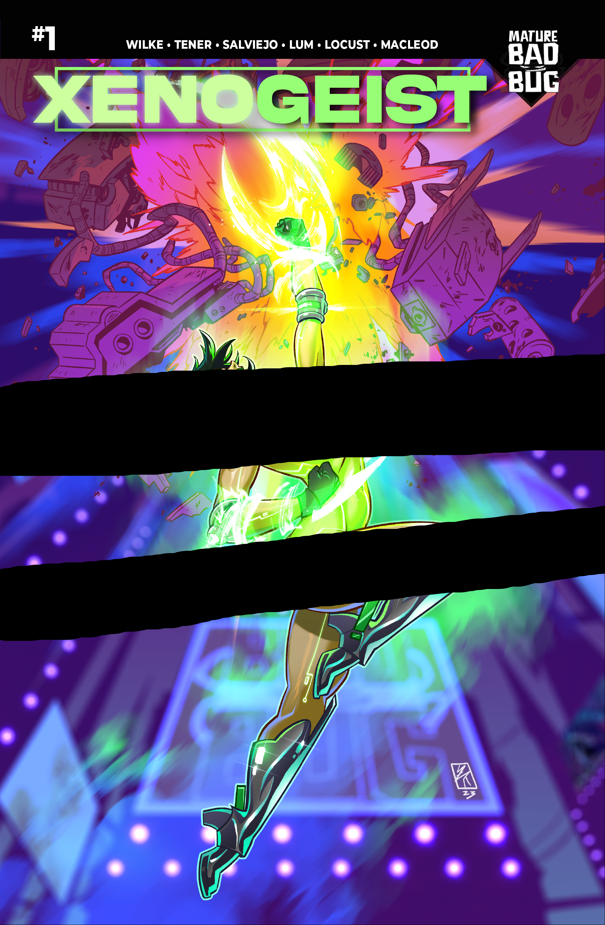XenoGeist #1 (Cover H Hot - Zach Raw)