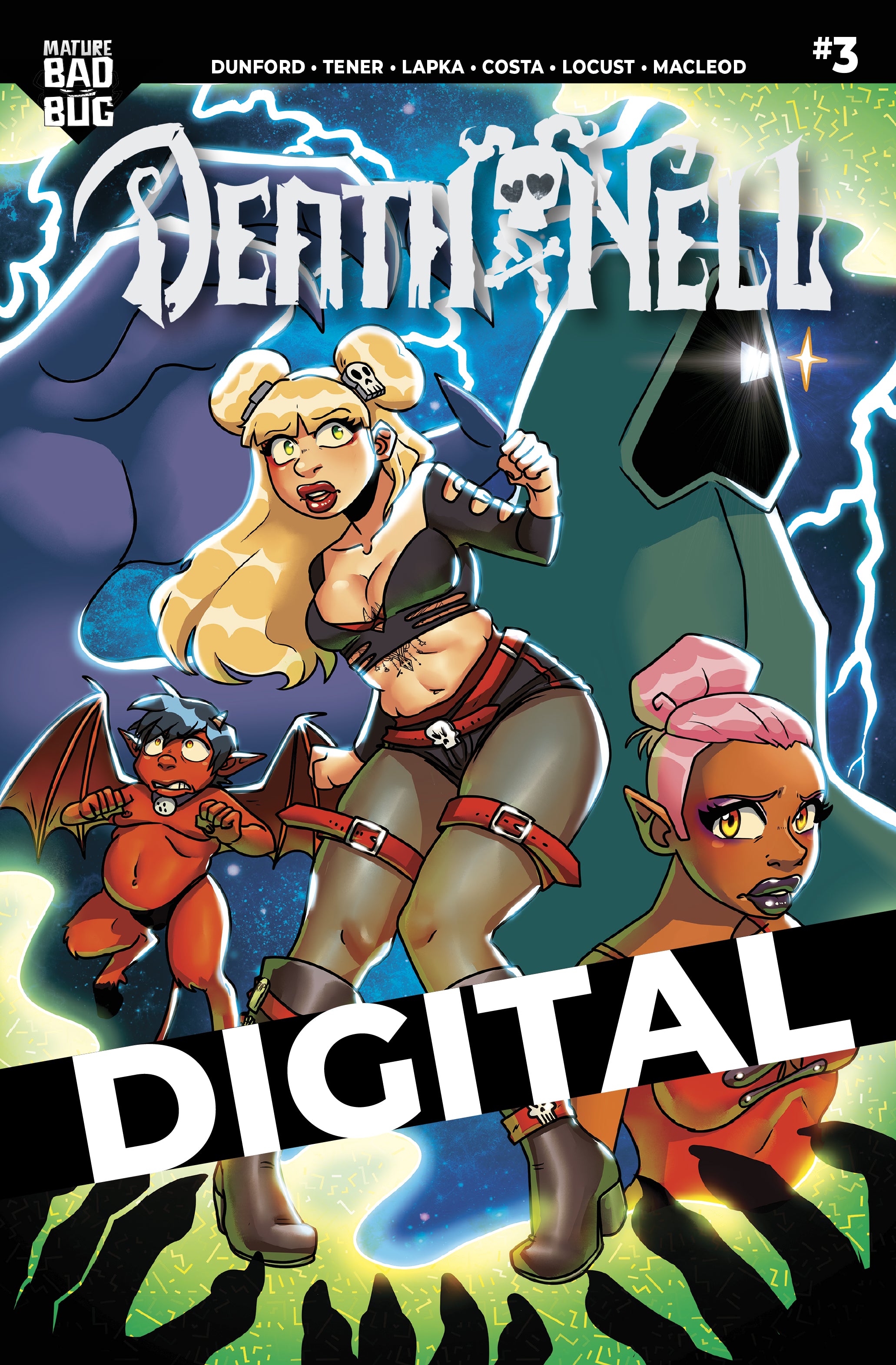 Death Nell #3 (DIGITAL DELUXE)
