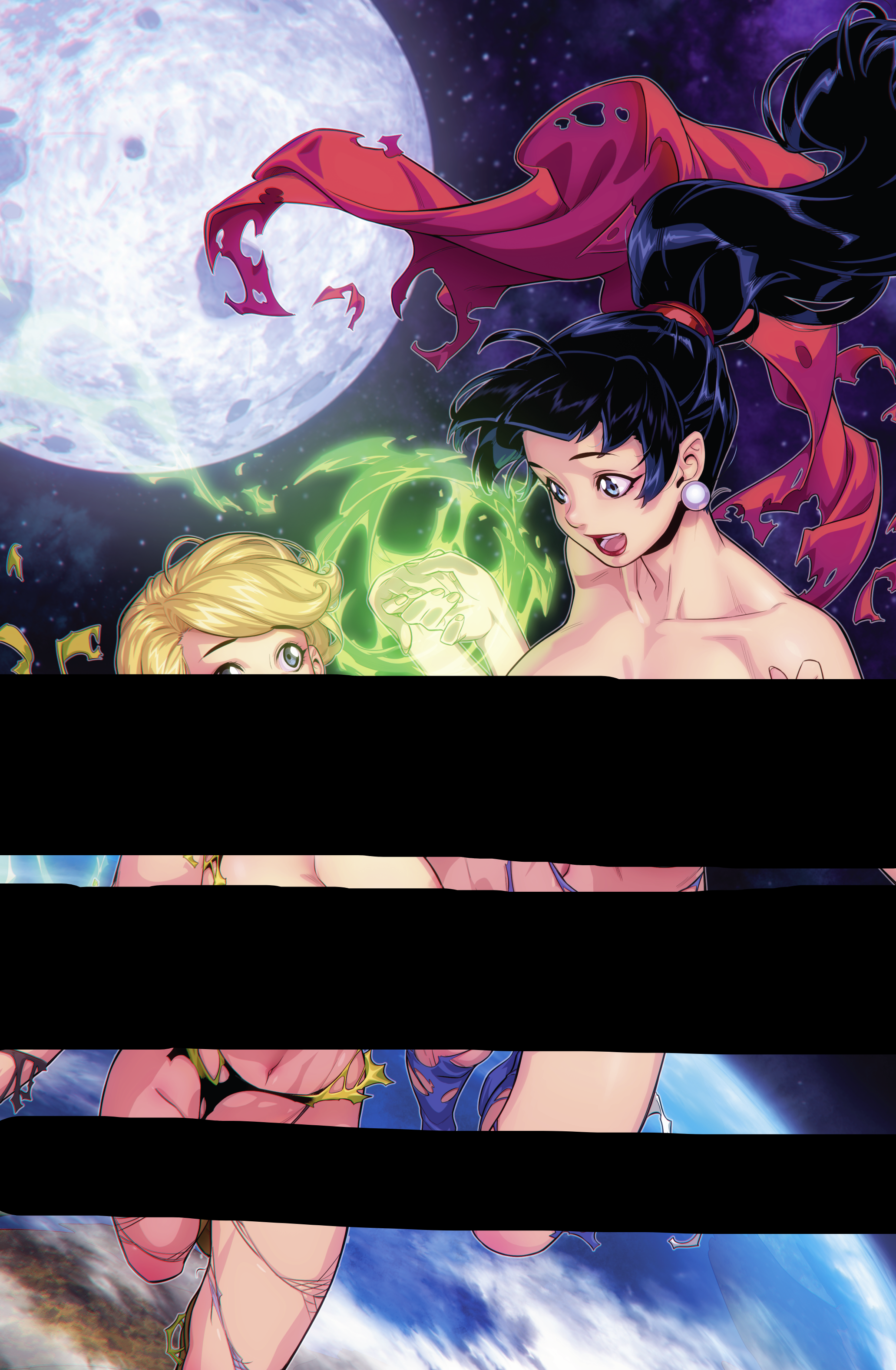 Bombshell and Atomica #3 ( Cover D - Xong Bros)