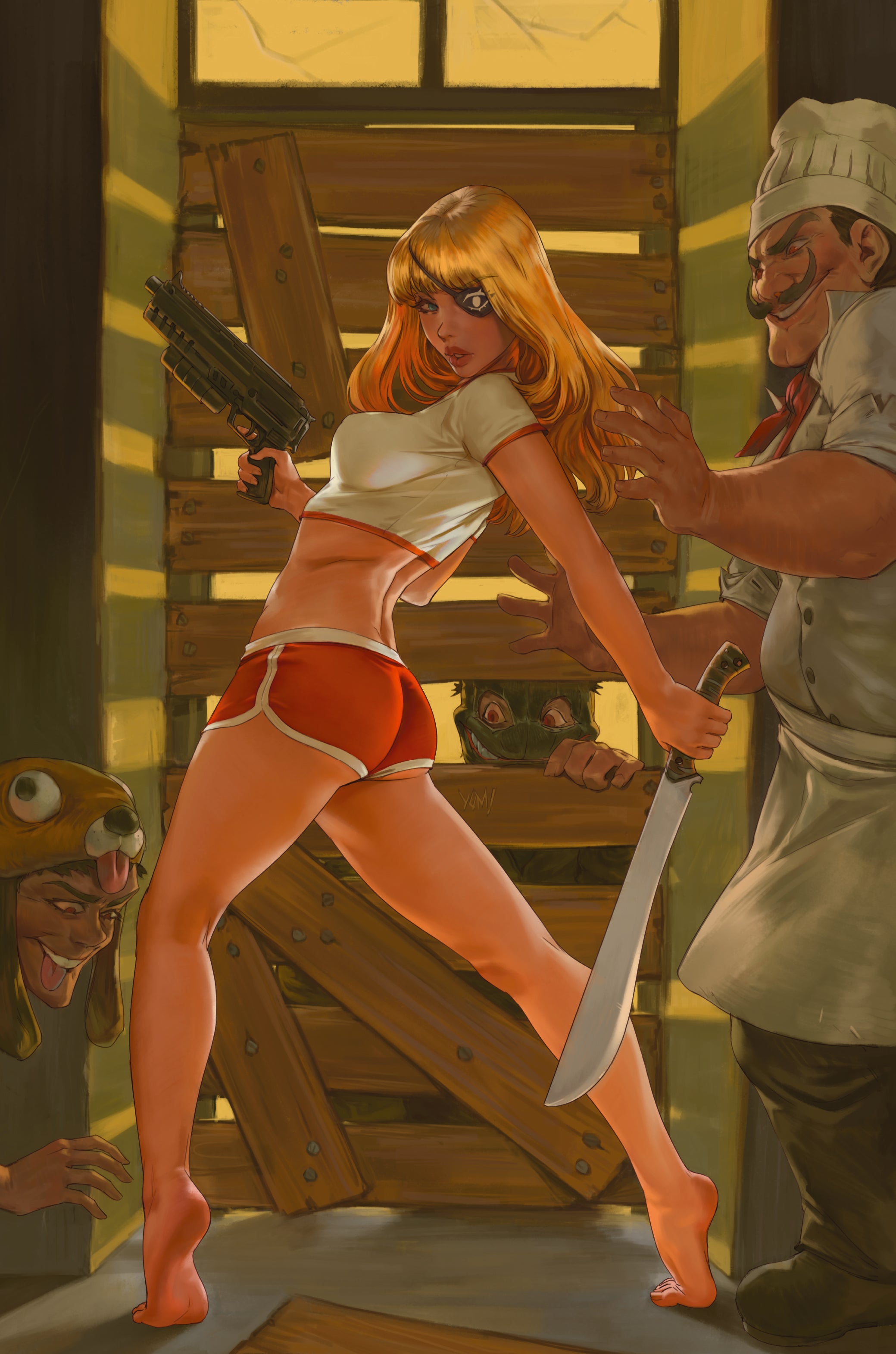 Final Girl Next Door #2 (Cover D METAL - Yum!)