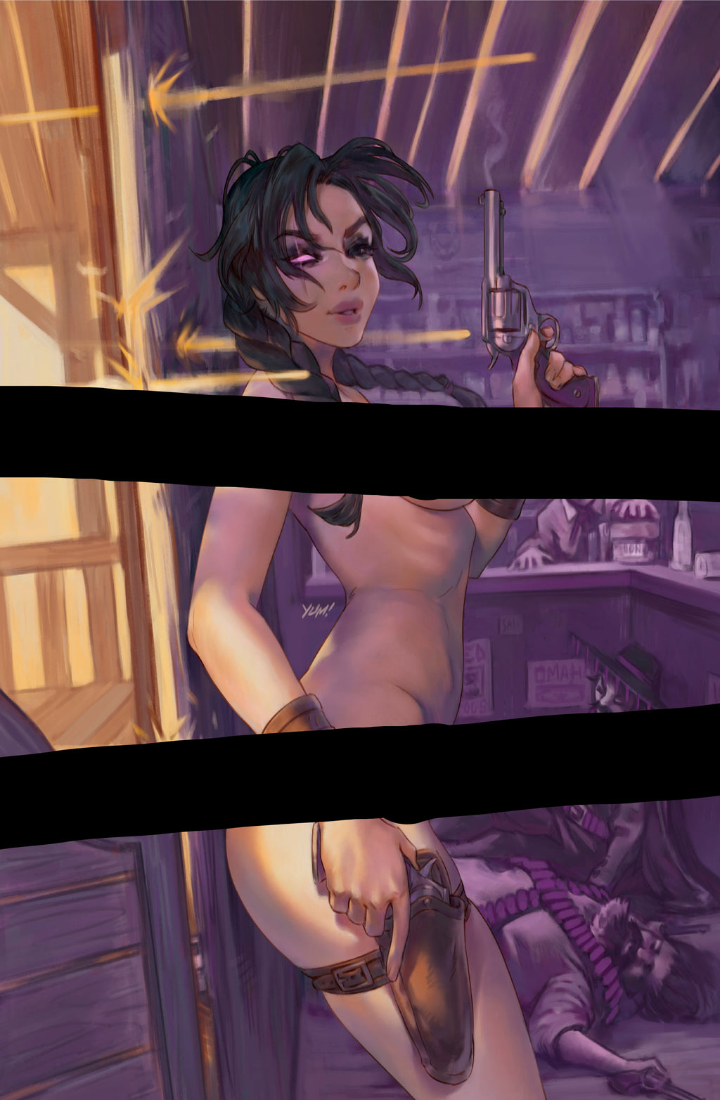 Dead End Moon #4 (Cover D METAL - Yum!)