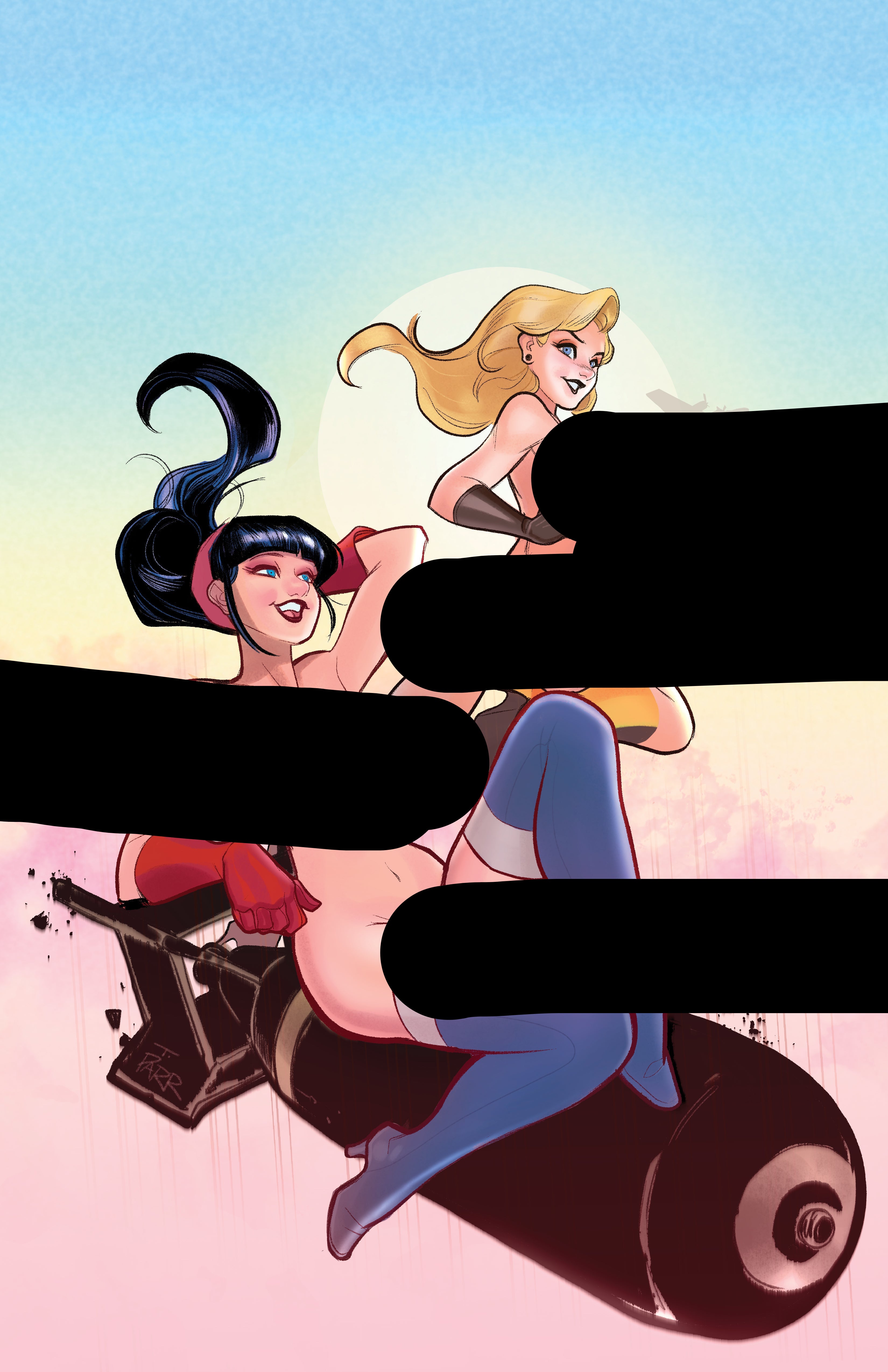 Bombshell and Atomica #2 (Cover D METAL - Terry Parr)