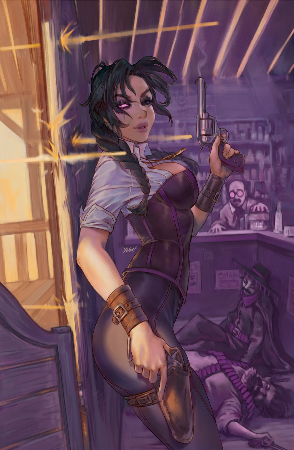 Dead End Moon #4 (Cover D METAL - Yum!)