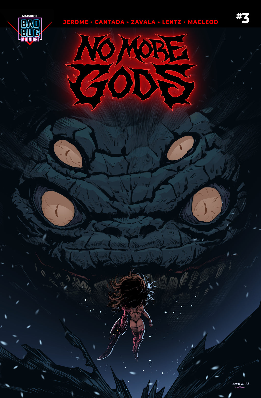 No More Gods #3 (Cover A - EV Cantada)