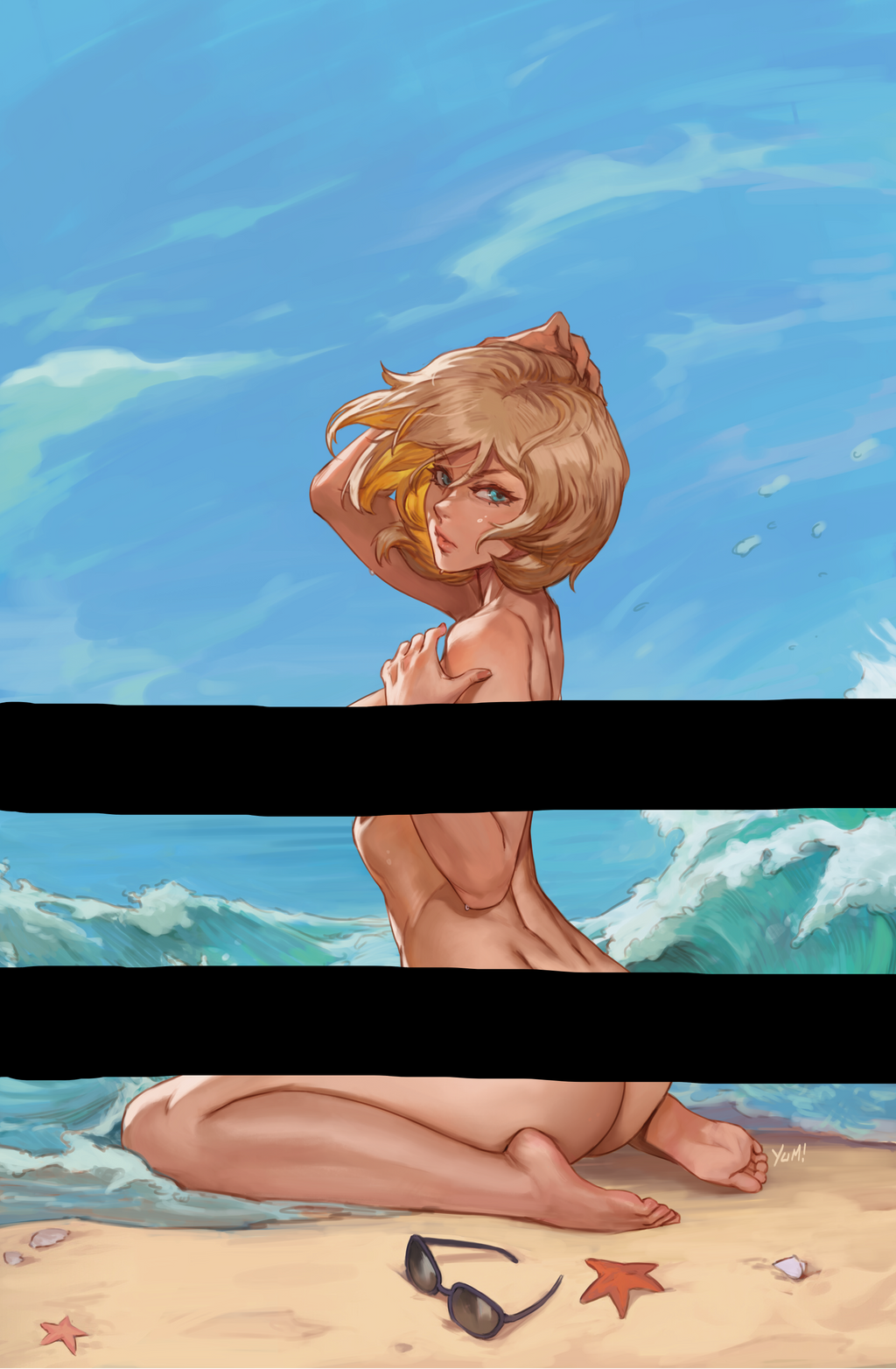 Bombshell and Atomica #3 ( Cover E - Yum)