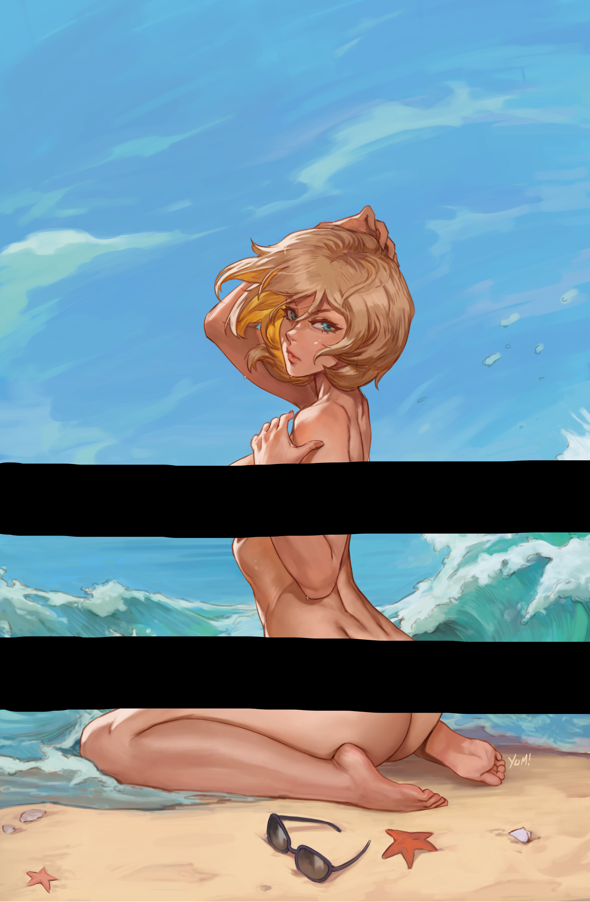 Bombshell and Atomica #3 ( Cover E - Yum)