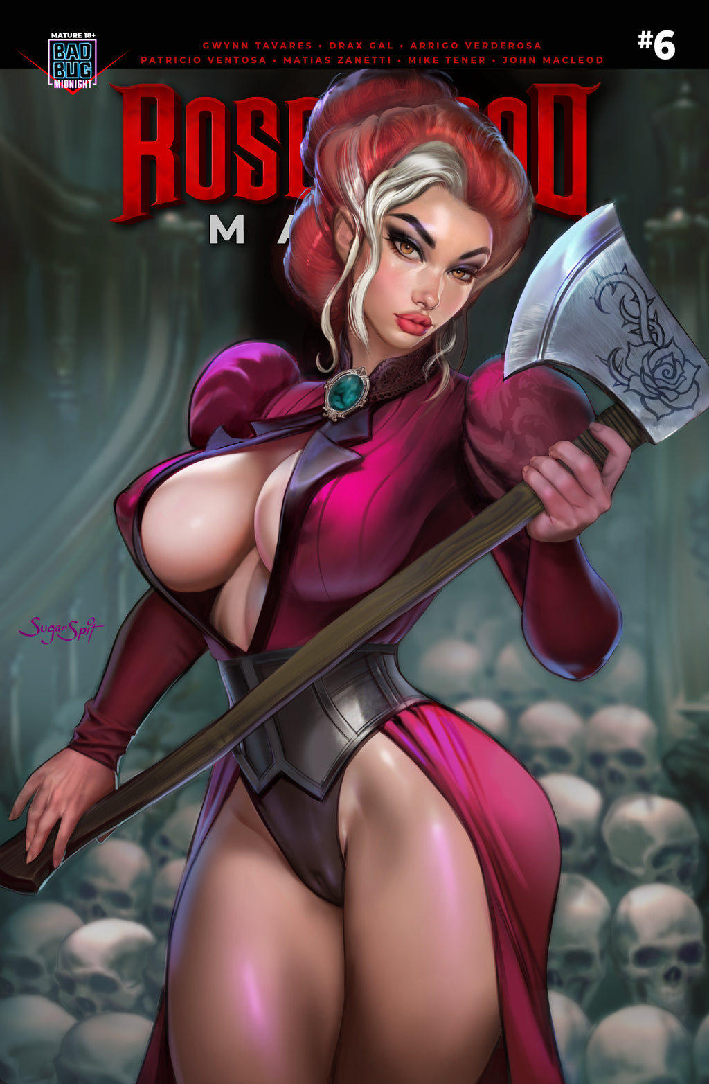 Roseblood Manor #6 ( Cover E - Sugar Spit)