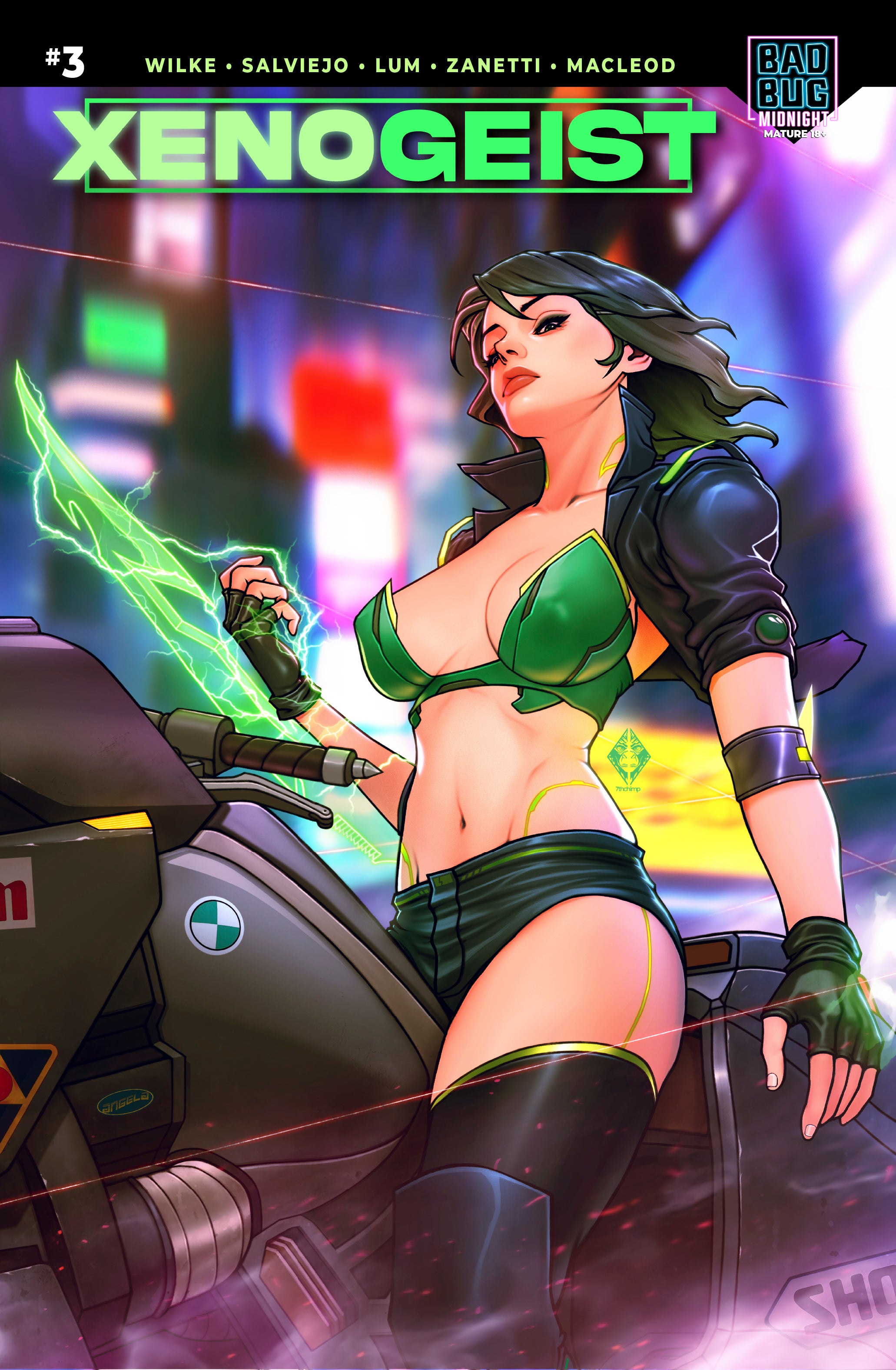 XenoGeist #3 (Cover E - Dave Gonzales)